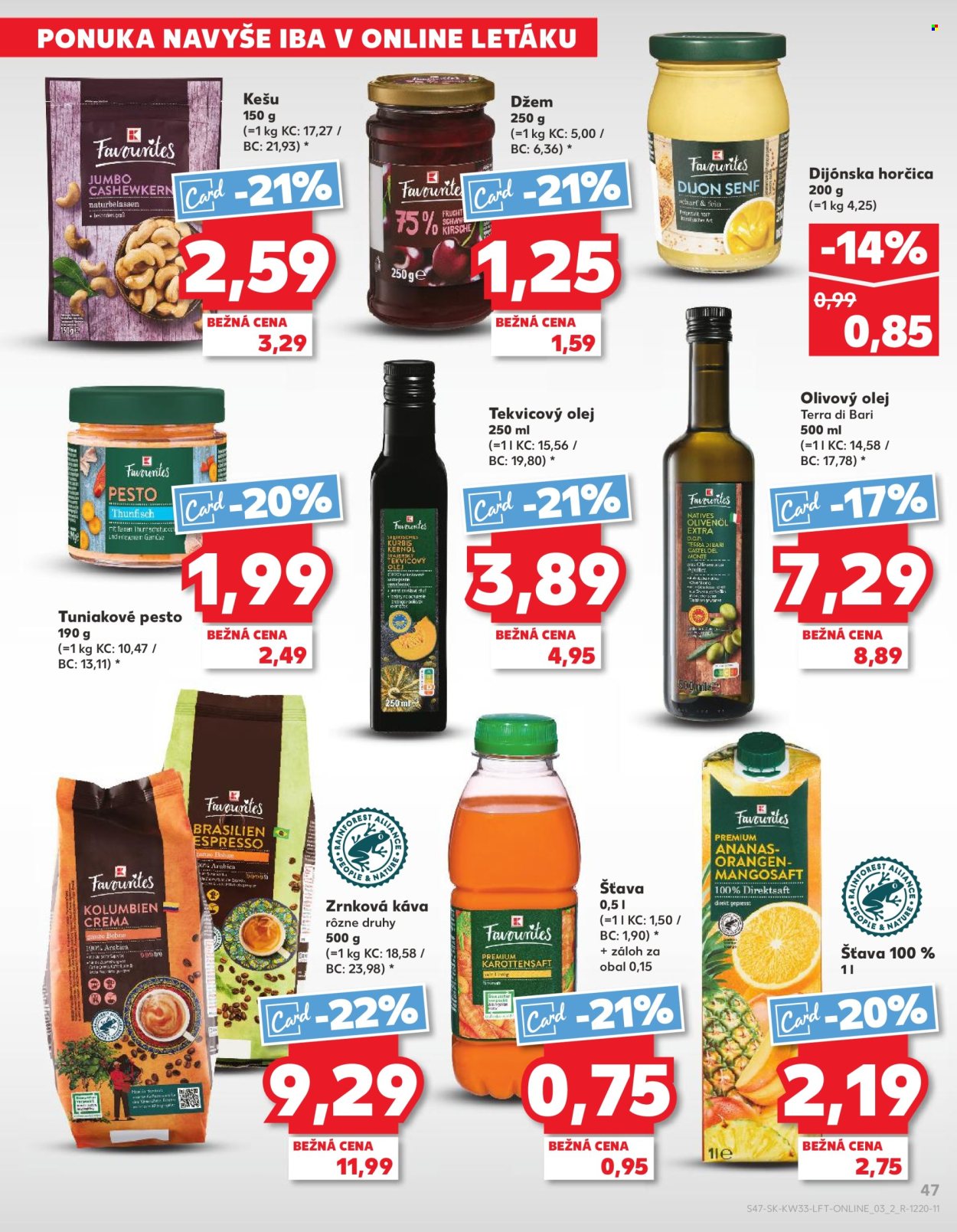 Leták Kaufland - 14.8.2025 - 20.8.2025. Strana 47