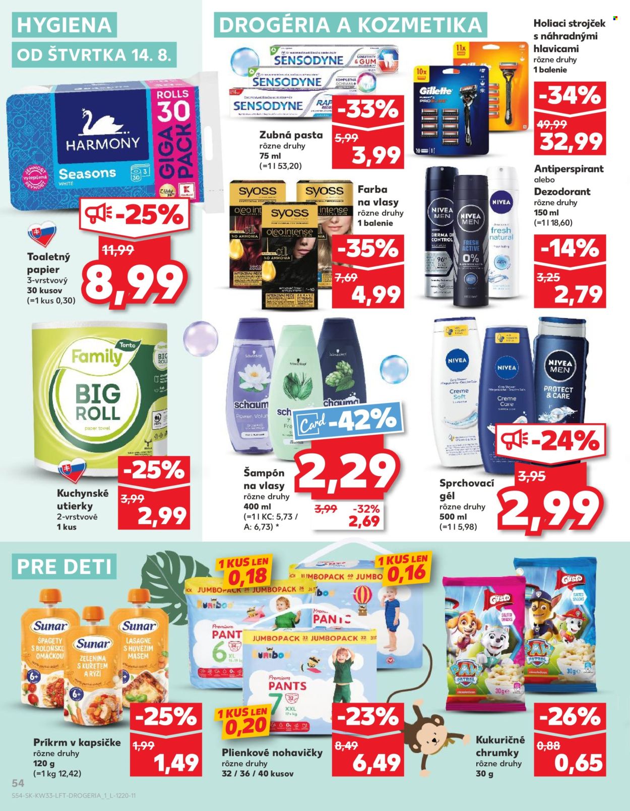 Leták Kaufland - 14.8.2025 - 20.8.2025. Strana 54