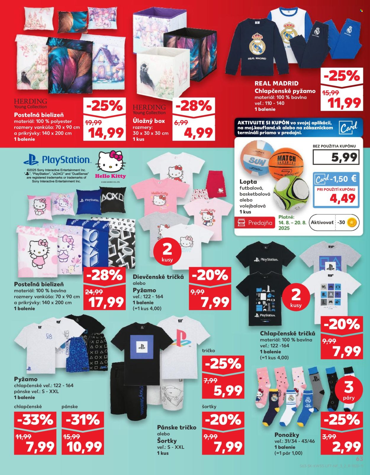 Leták Kaufland - 14.8.2025 - 20.8.2025. Strana 63