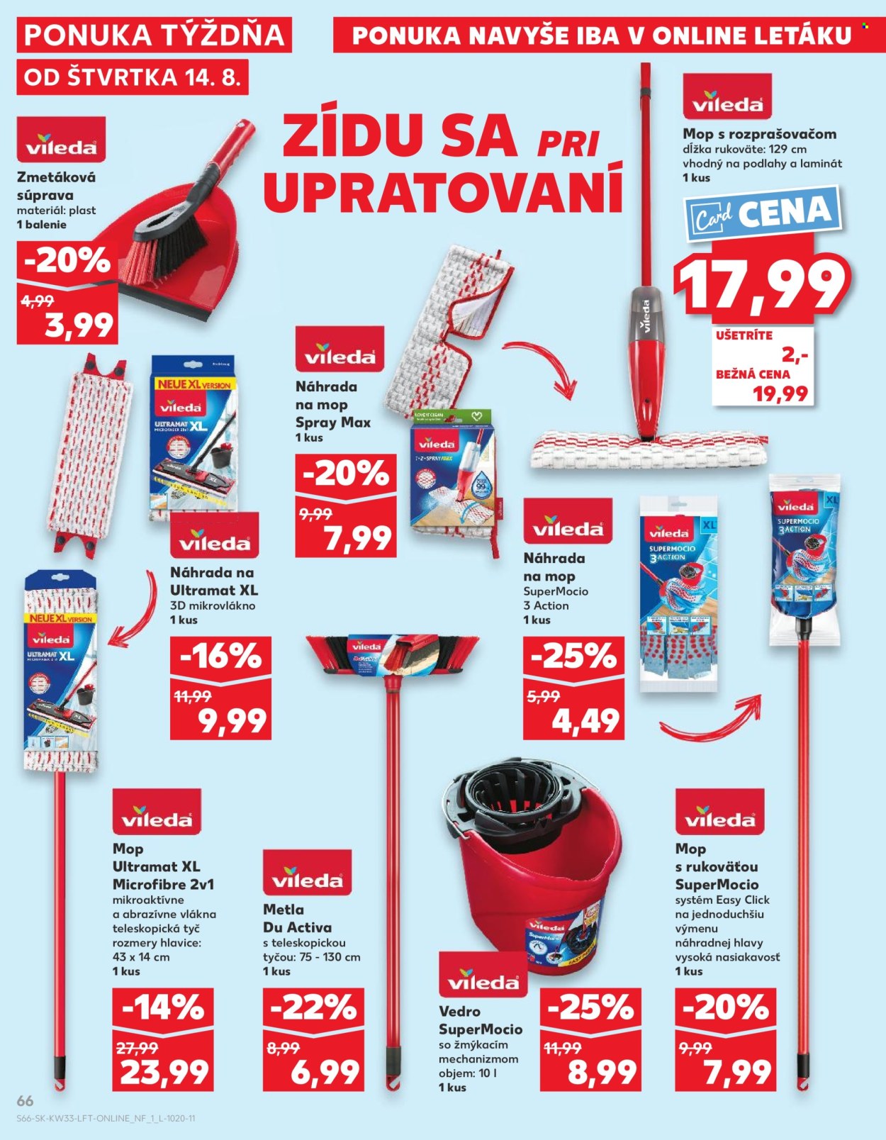 Leták Kaufland - 14.8.2025 - 20.8.2025. Strana 66