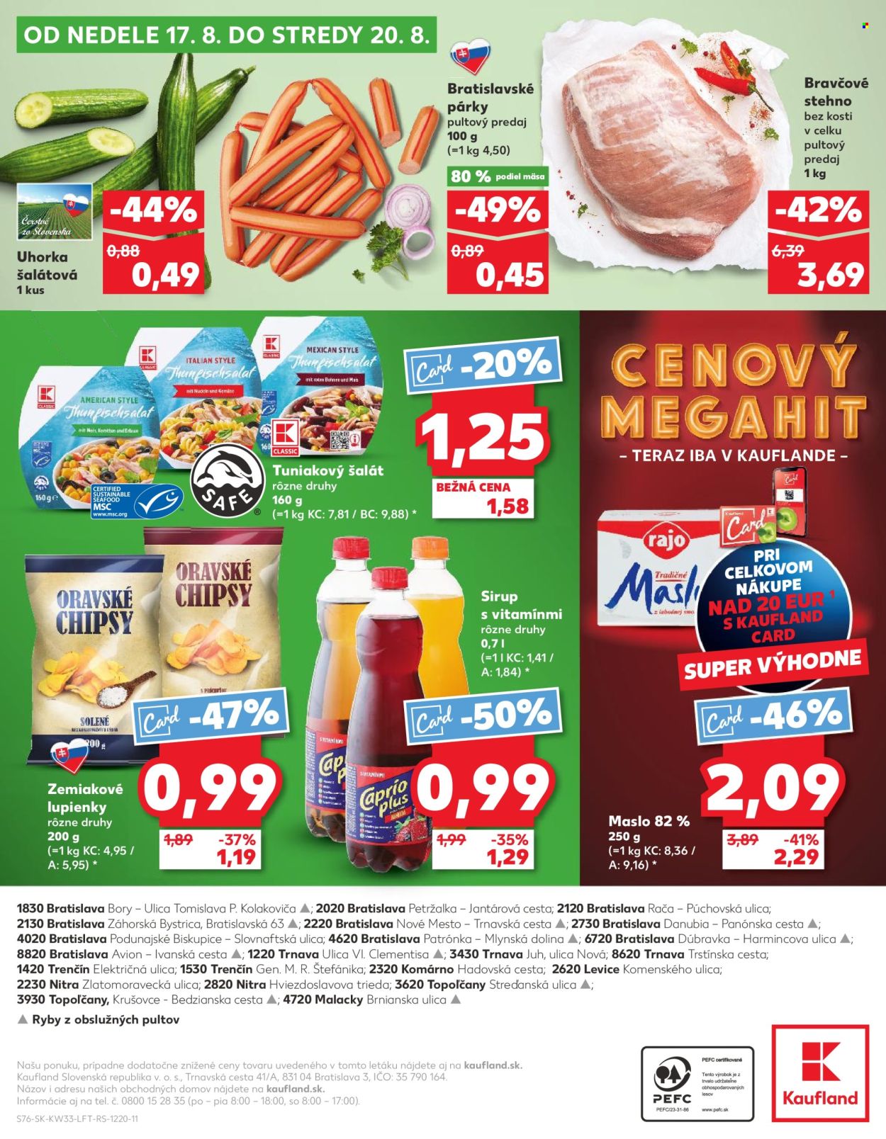 Leták Kaufland - 14.8.2025 - 20.8.2025. Strana 76