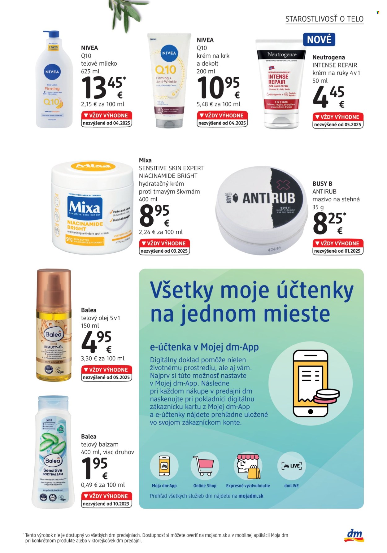 Leták dm drogerie - 1.8.2025 - 31.8.2025. Strana 11