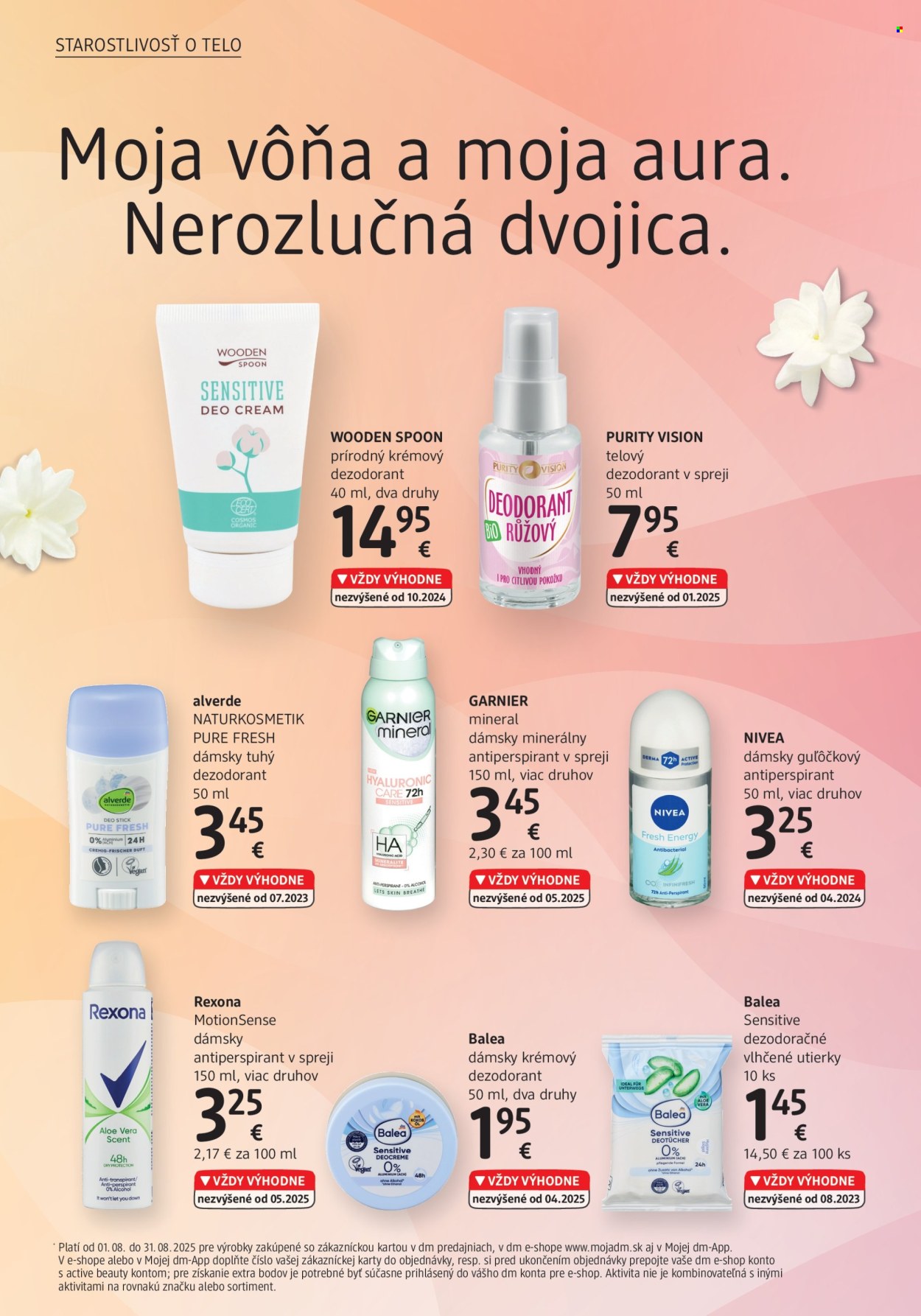 Leták dm drogerie - 1.8.2025 - 31.8.2025. Strana 16