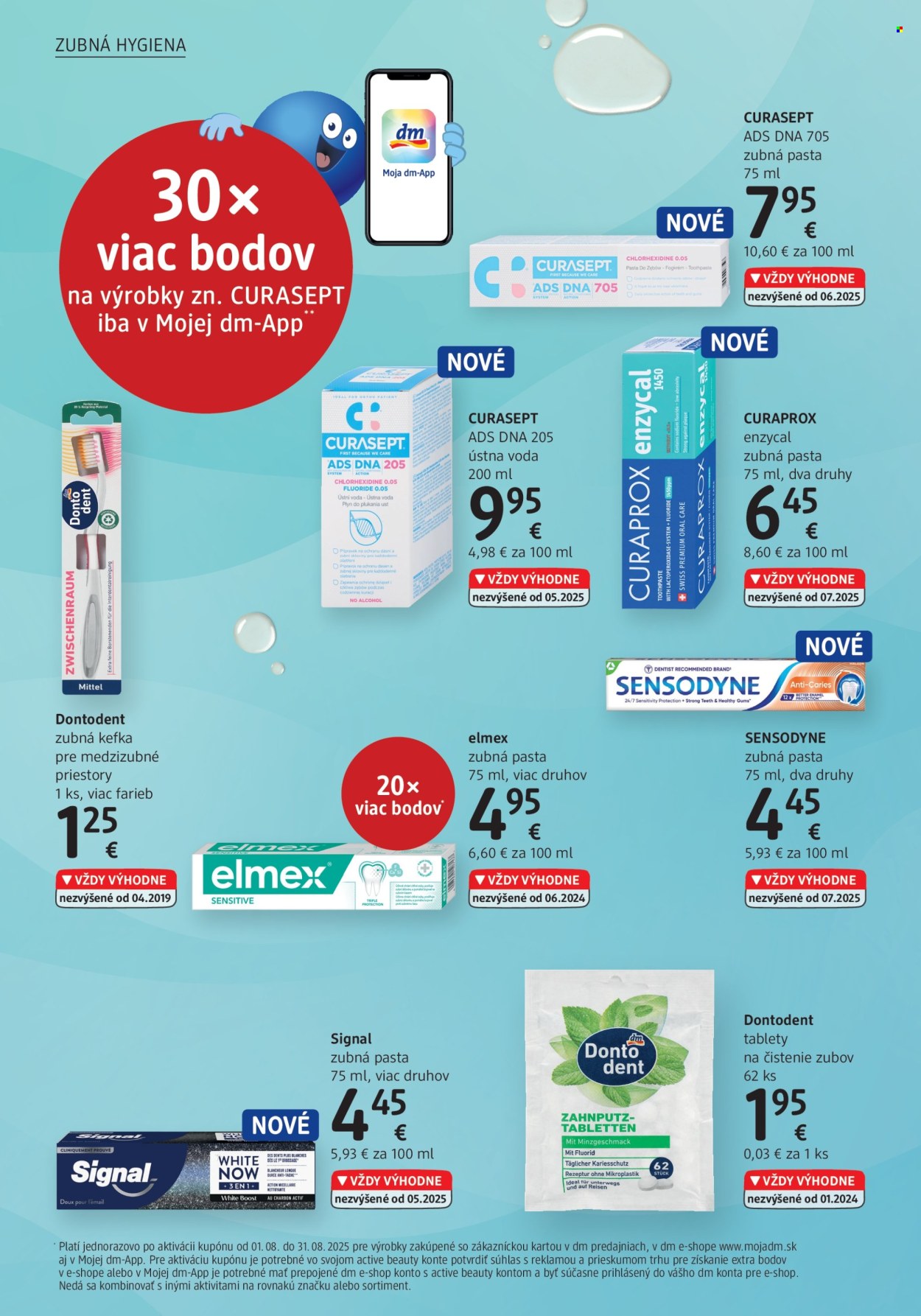 Leták dm drogerie - 1.8.2025 - 31.8.2025. Strana 22