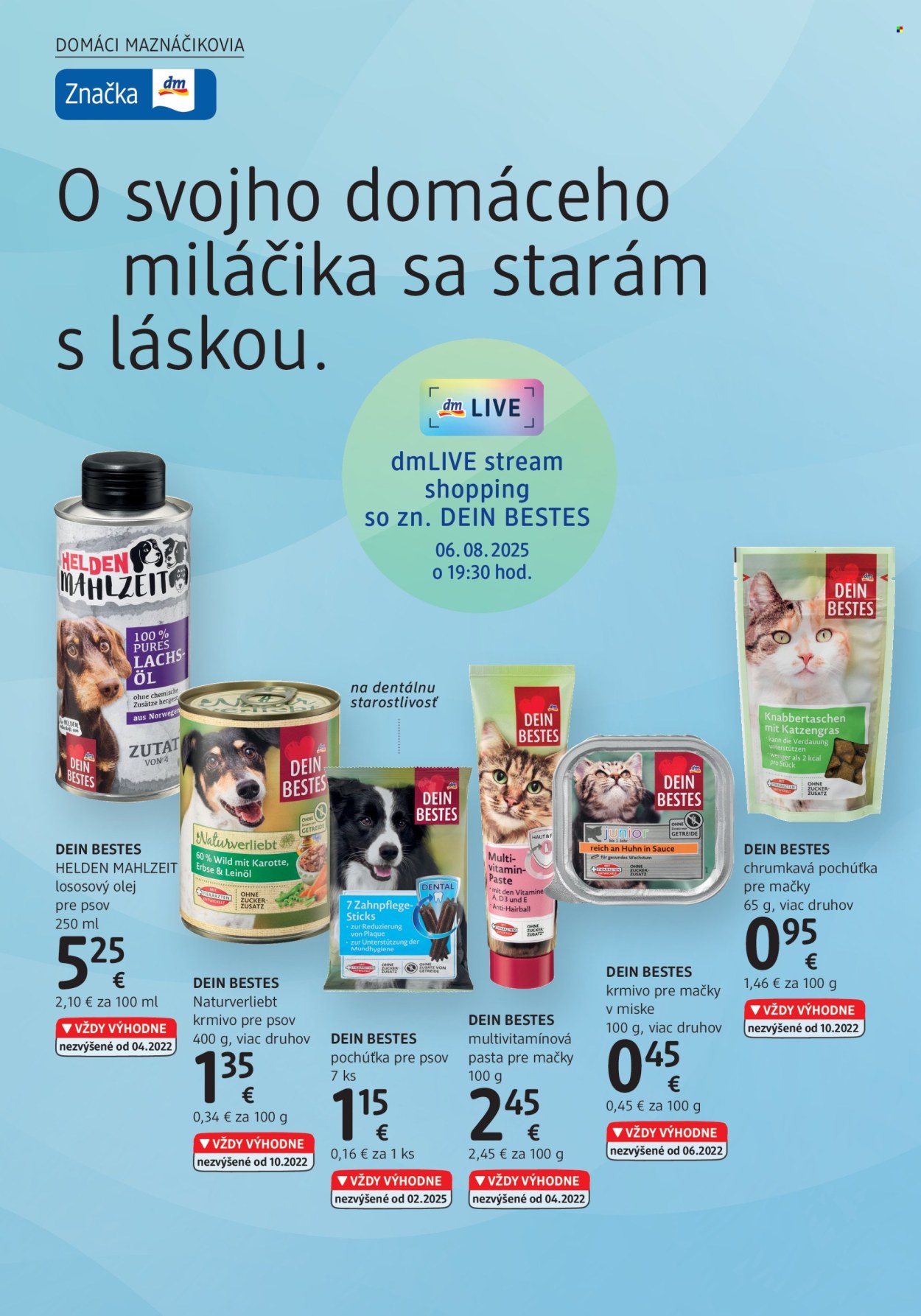 Leták dm drogerie - 1.8.2025 - 31.8.2025. Strana 28