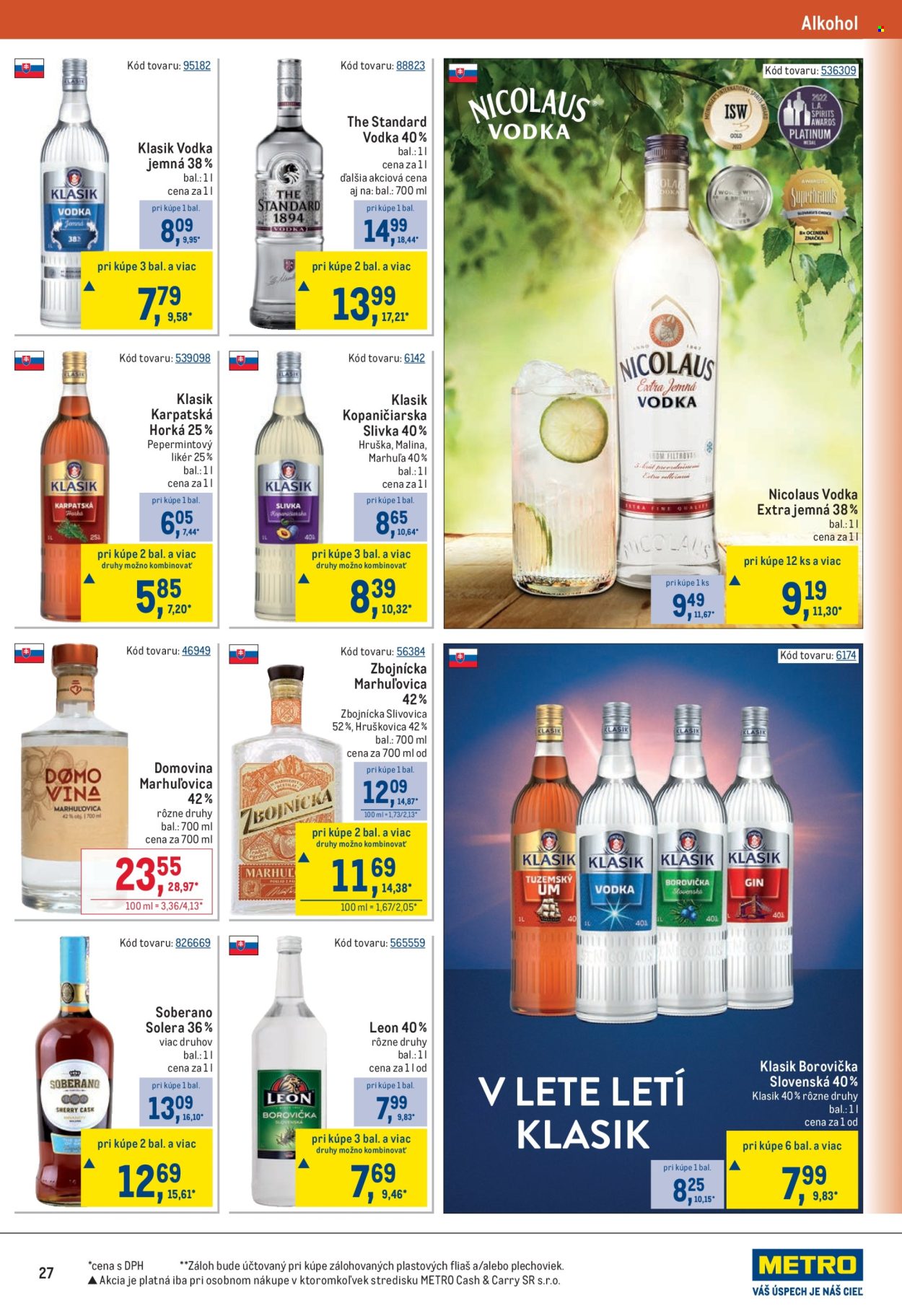 Leták Metro - 13.8.2025 - 9.9.2025. Strana 27