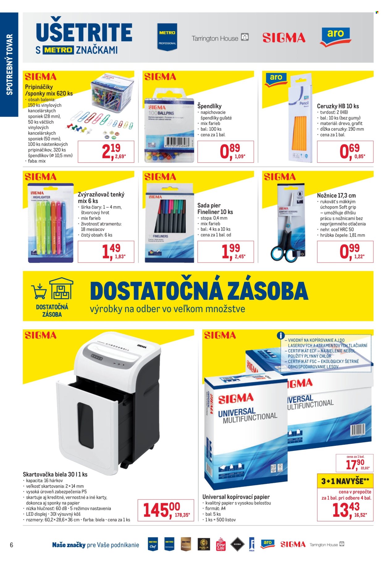 Leták Metro - 13.8.2025 - 9.9.2025. Strana 6