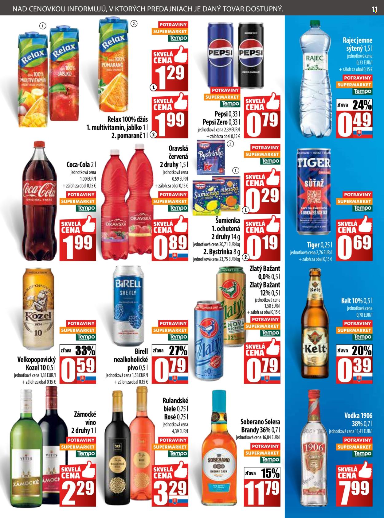 Leták COOP Jednota - 14.8.2025 - 20.8.2025. Strana 11