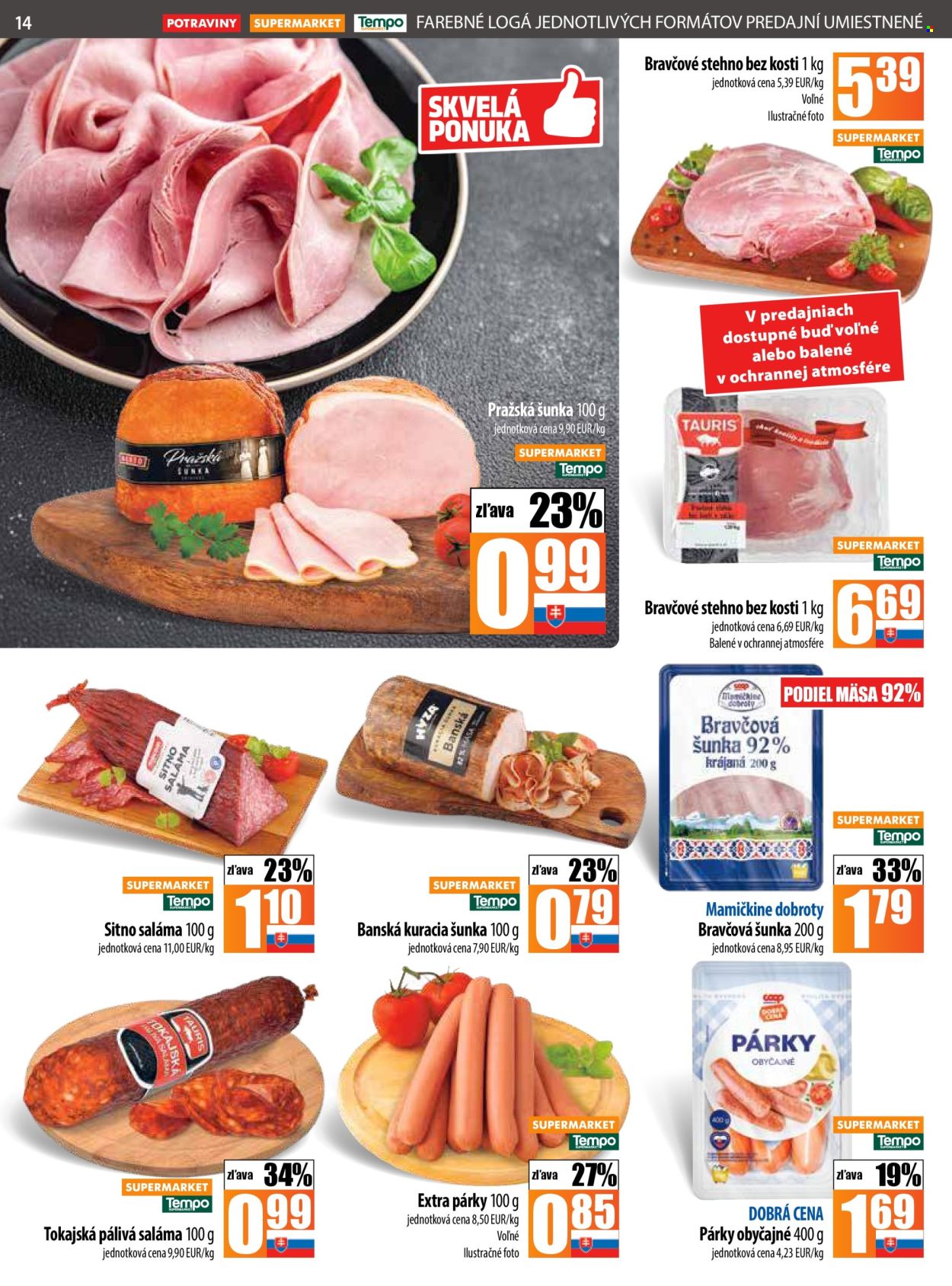 Leták COOP Jednota - 14.8.2025 - 20.8.2025. Strana 14