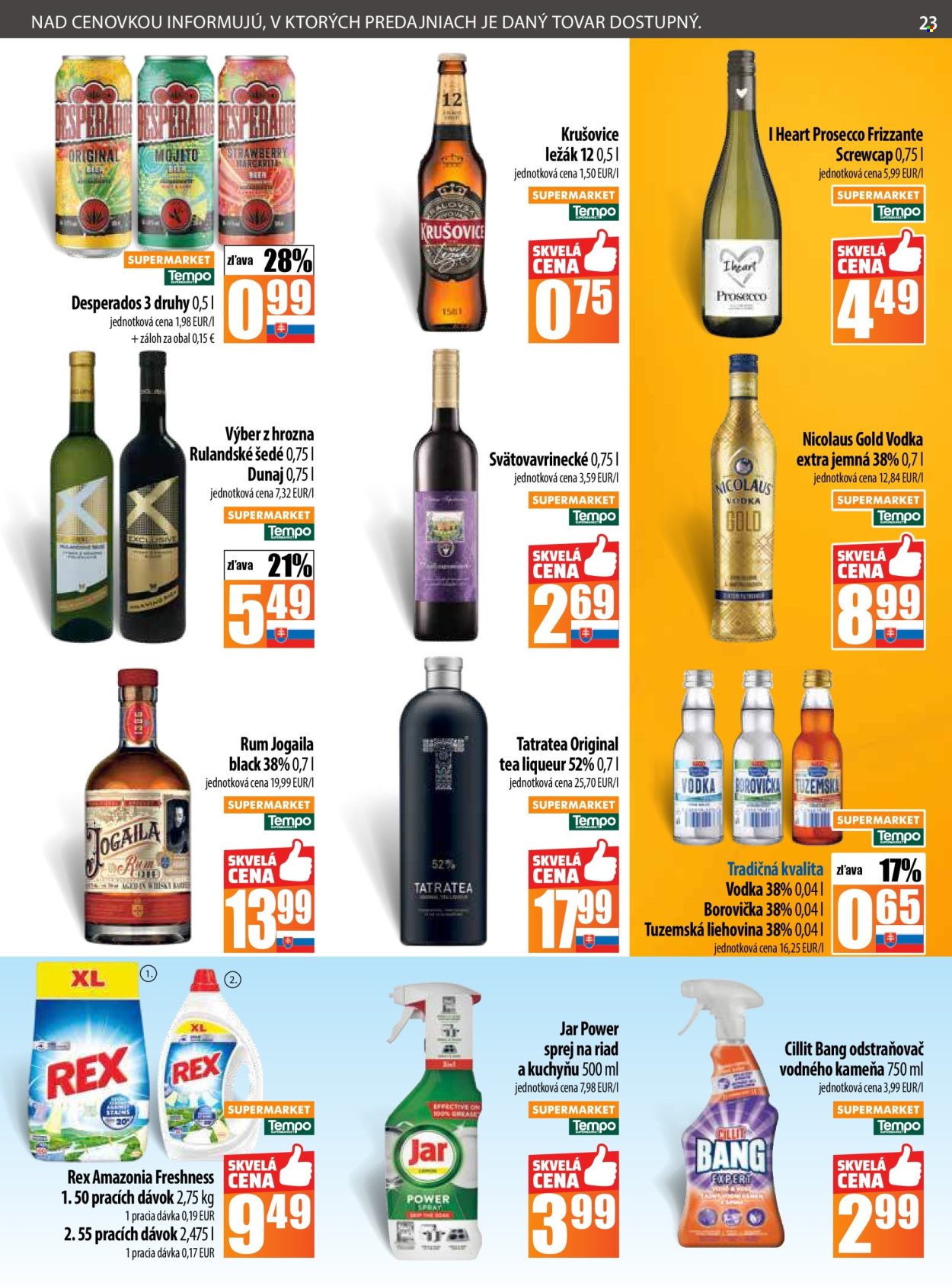 Leták COOP Jednota - 14.8.2025 - 20.8.2025. Strana 23