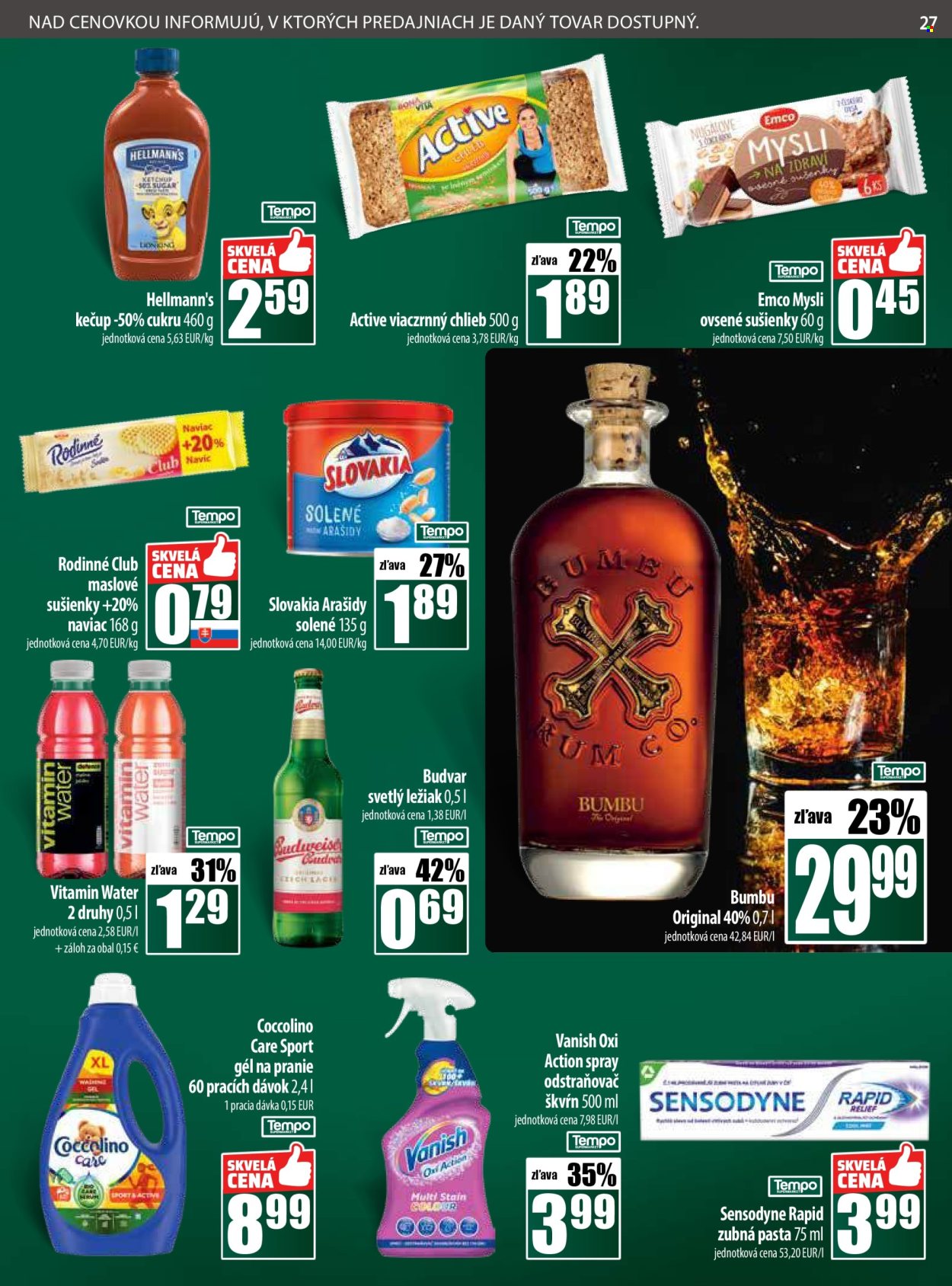 Leták COOP Jednota - 14.8.2025 - 20.8.2025. Strana 27