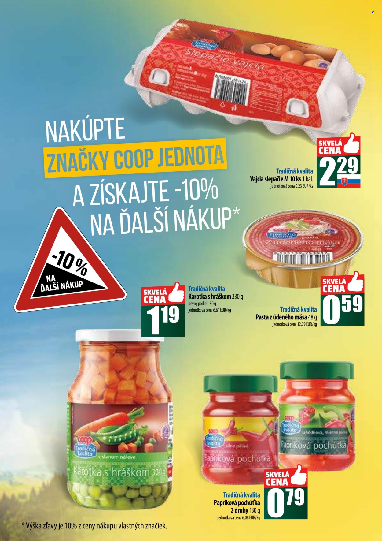 Leták COOP Jednota - 14.8.2025 - 20.8.2025. Strana 4