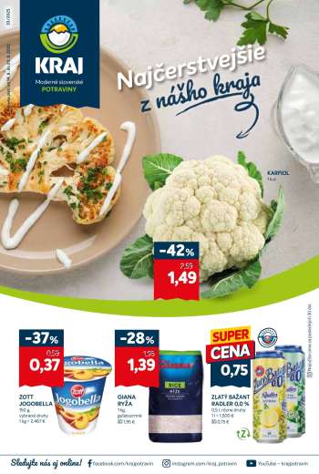 Leták Kraj - 14.8.2025 - 20.8.2025.
