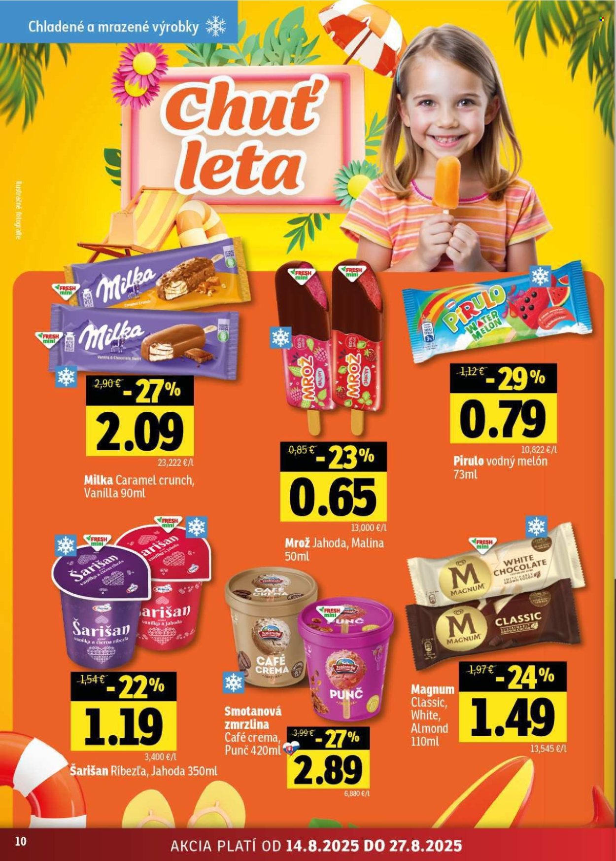 Leták FRESH - 14.8.2025 - 27.8.2025. Strana 10