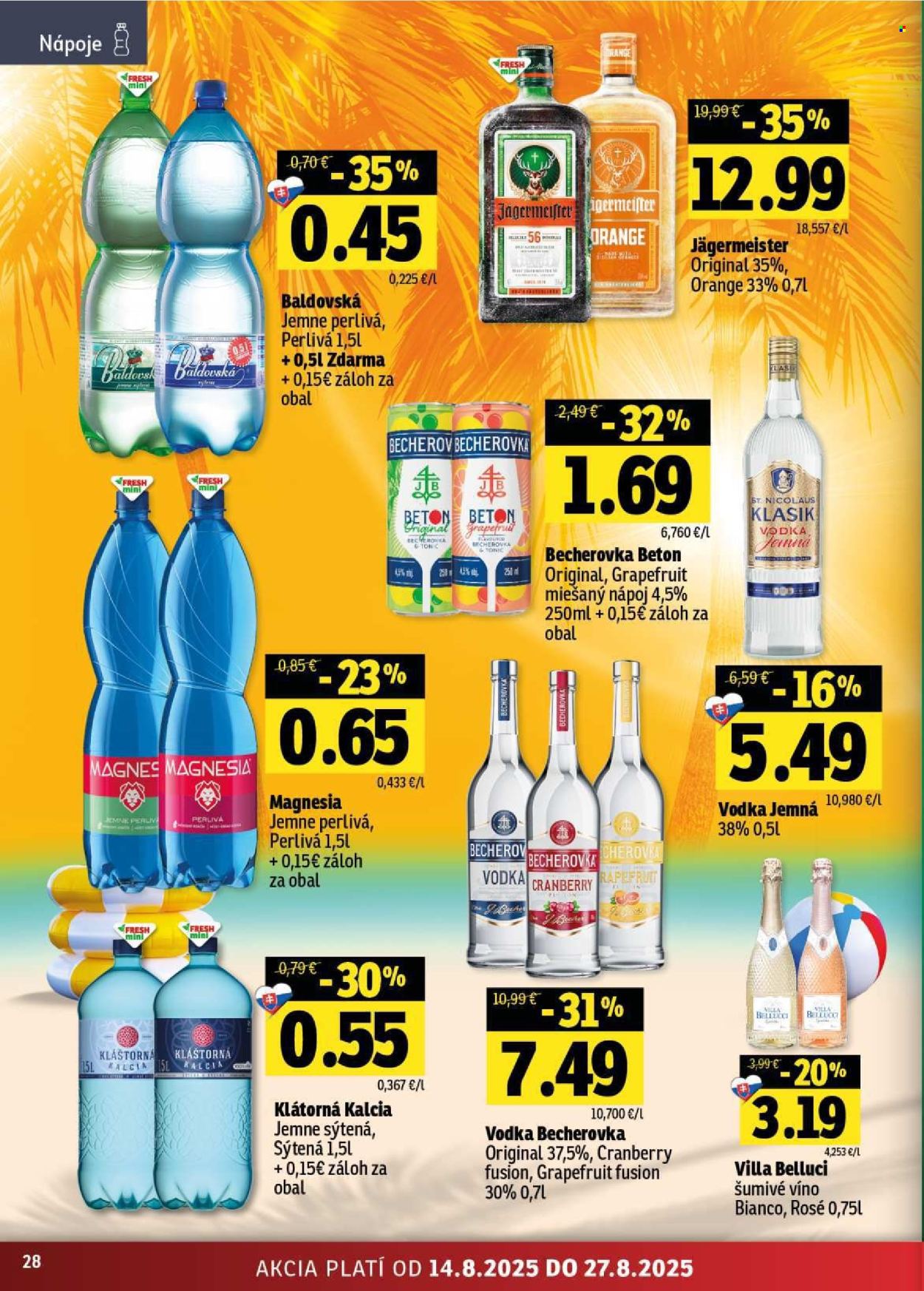 Leták FRESH - 14.8.2025 - 27.8.2025. Strana 28