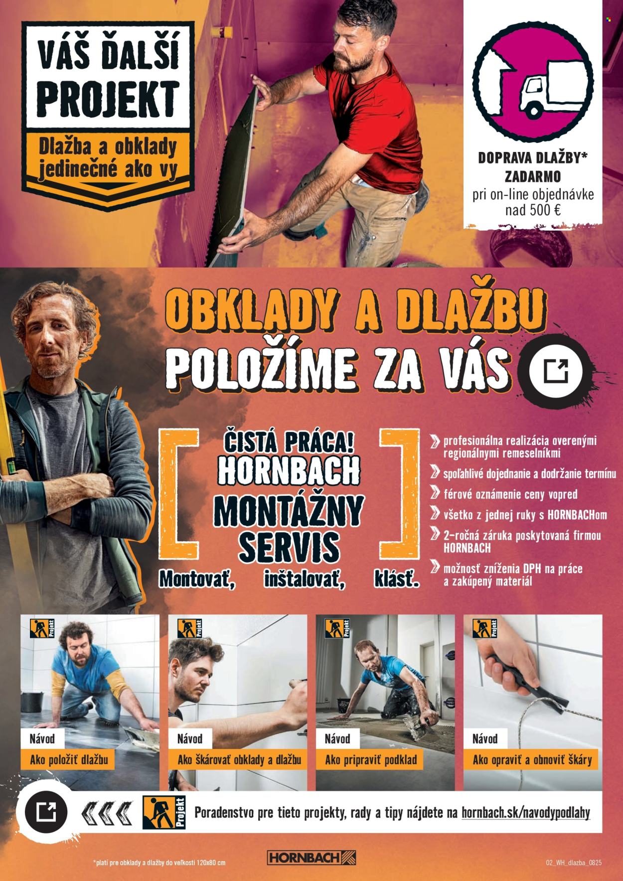 Leták Hornbach - 13.8.2025 - 27.8.2025. Strana 2