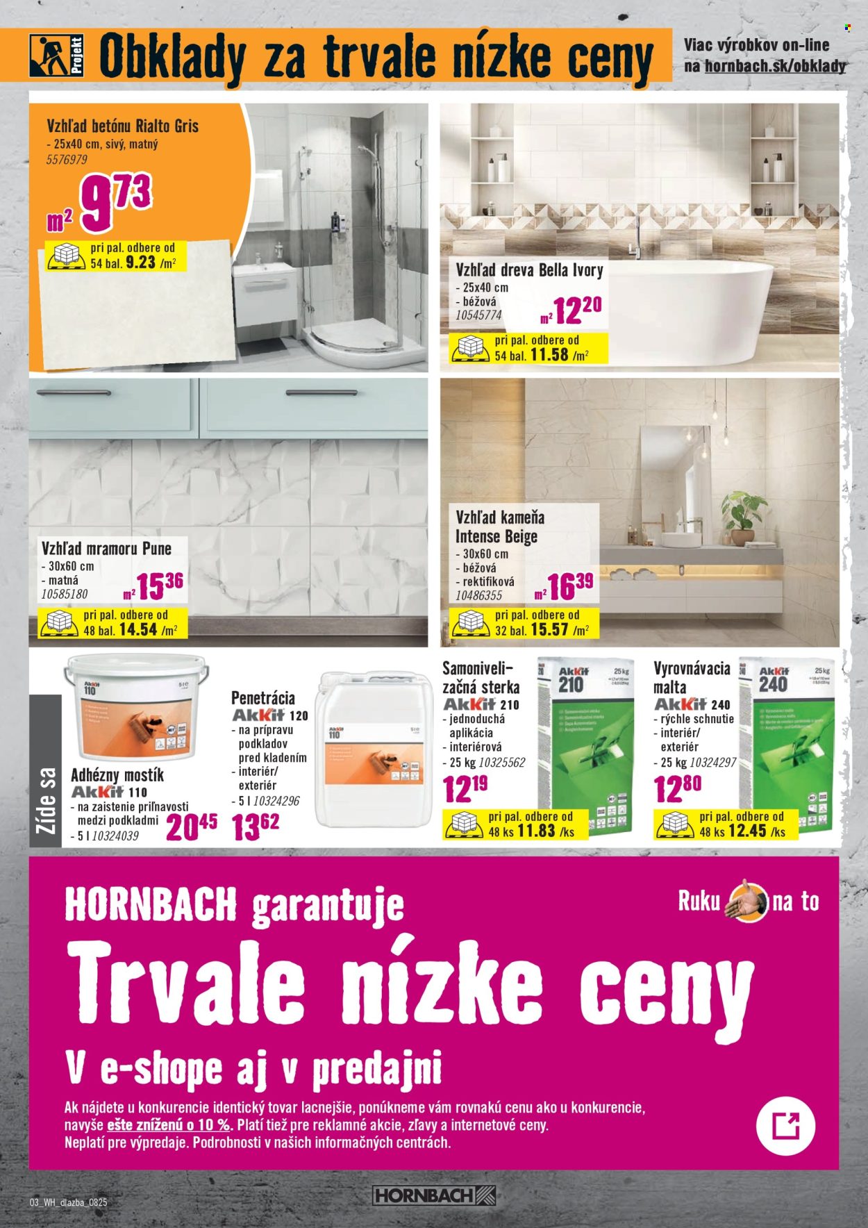 Leták Hornbach - 13.8.2025 - 27.8.2025. Strana 3