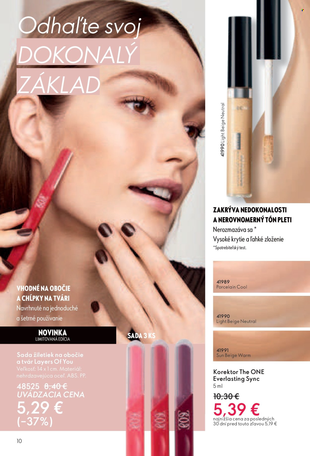 Leták Oriflame - 17.8.2025 - 6.9.2025. Strana 10