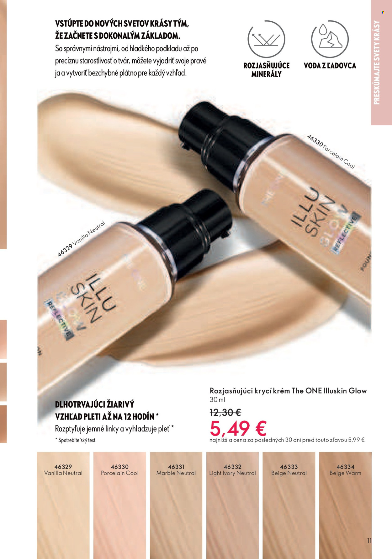 Leták Oriflame - 17.8.2025 - 6.9.2025. Strana 11