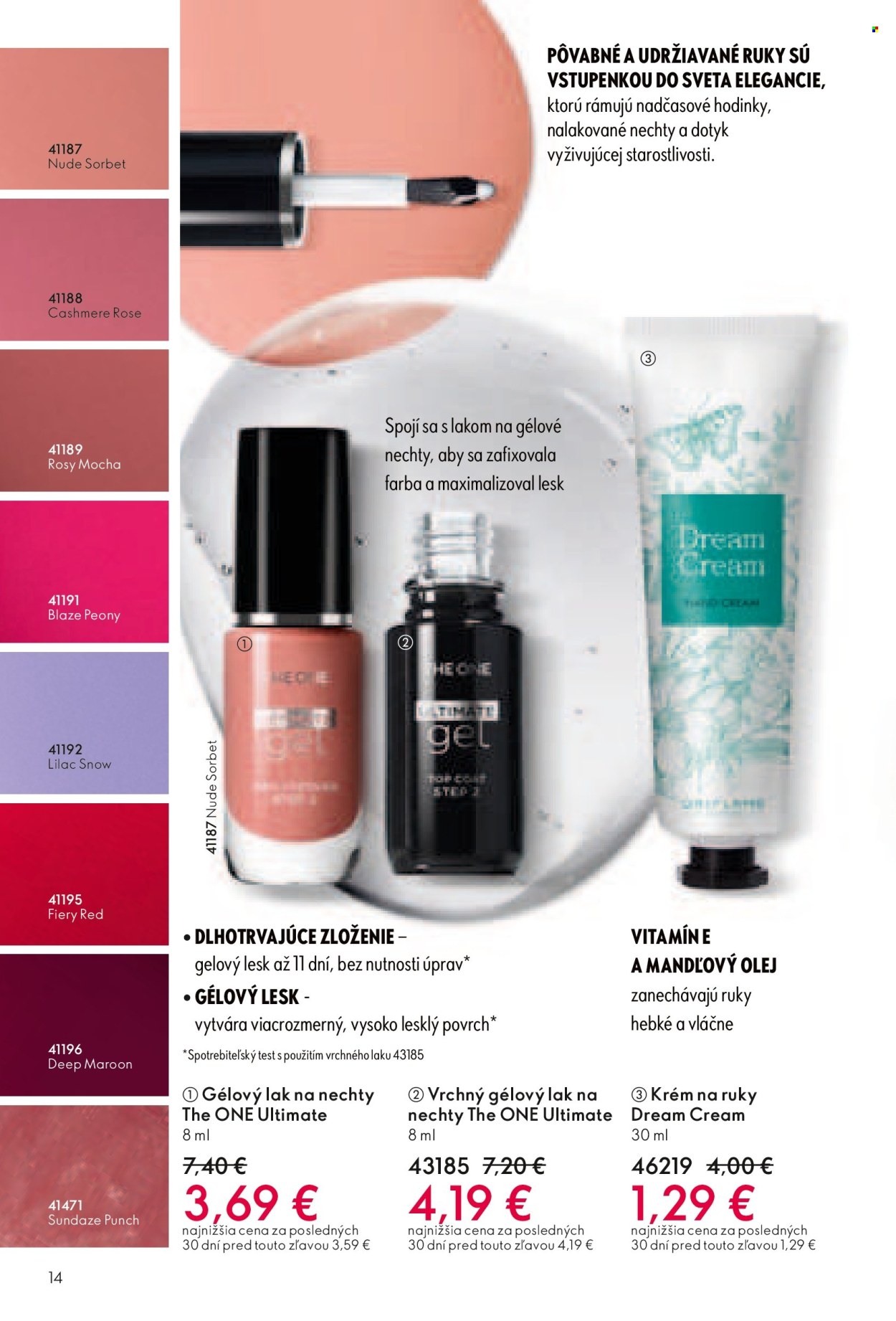 Leták Oriflame - 17.8.2025 - 6.9.2025. Strana 14