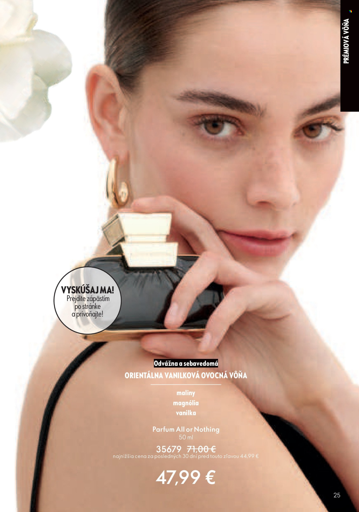 Leták Oriflame - 17.8.2025 - 6.9.2025. Strana 25