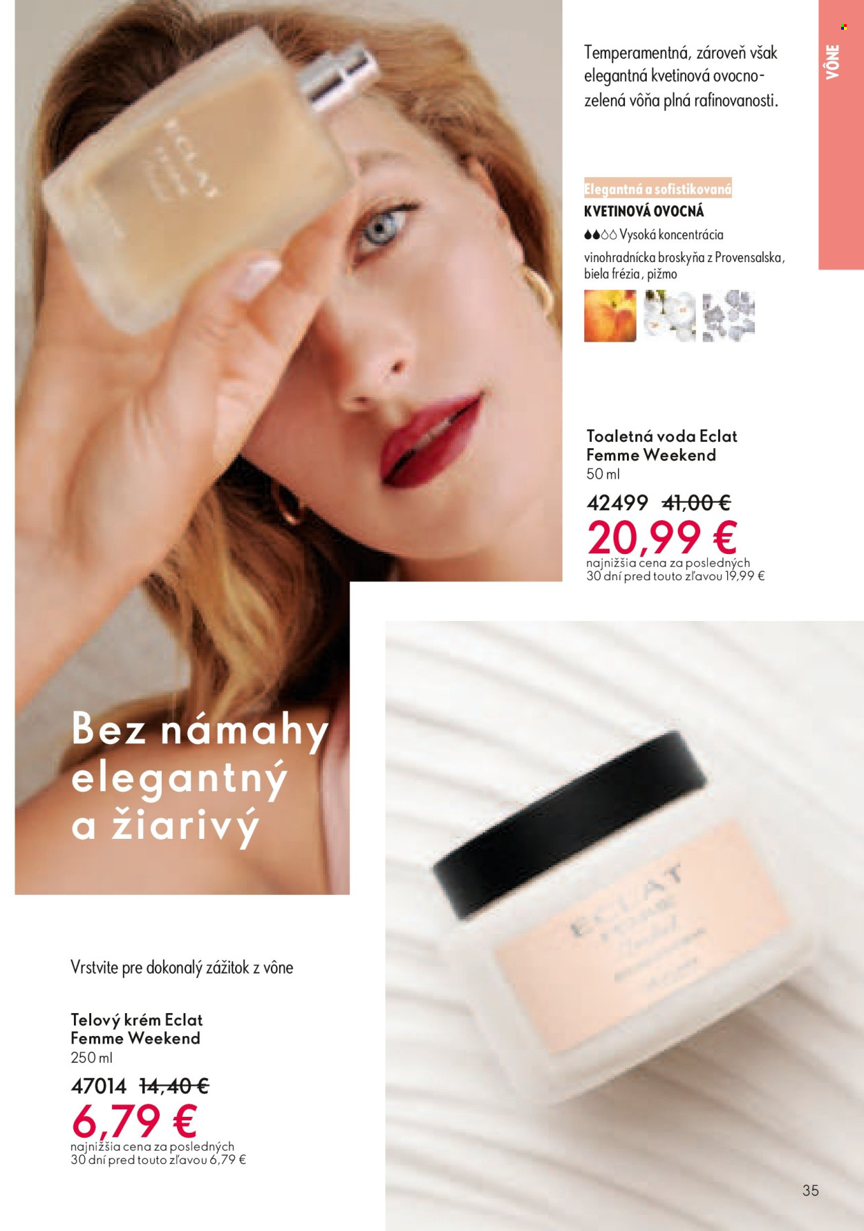 Leták Oriflame - 17.8.2025 - 6.9.2025. Strana 35