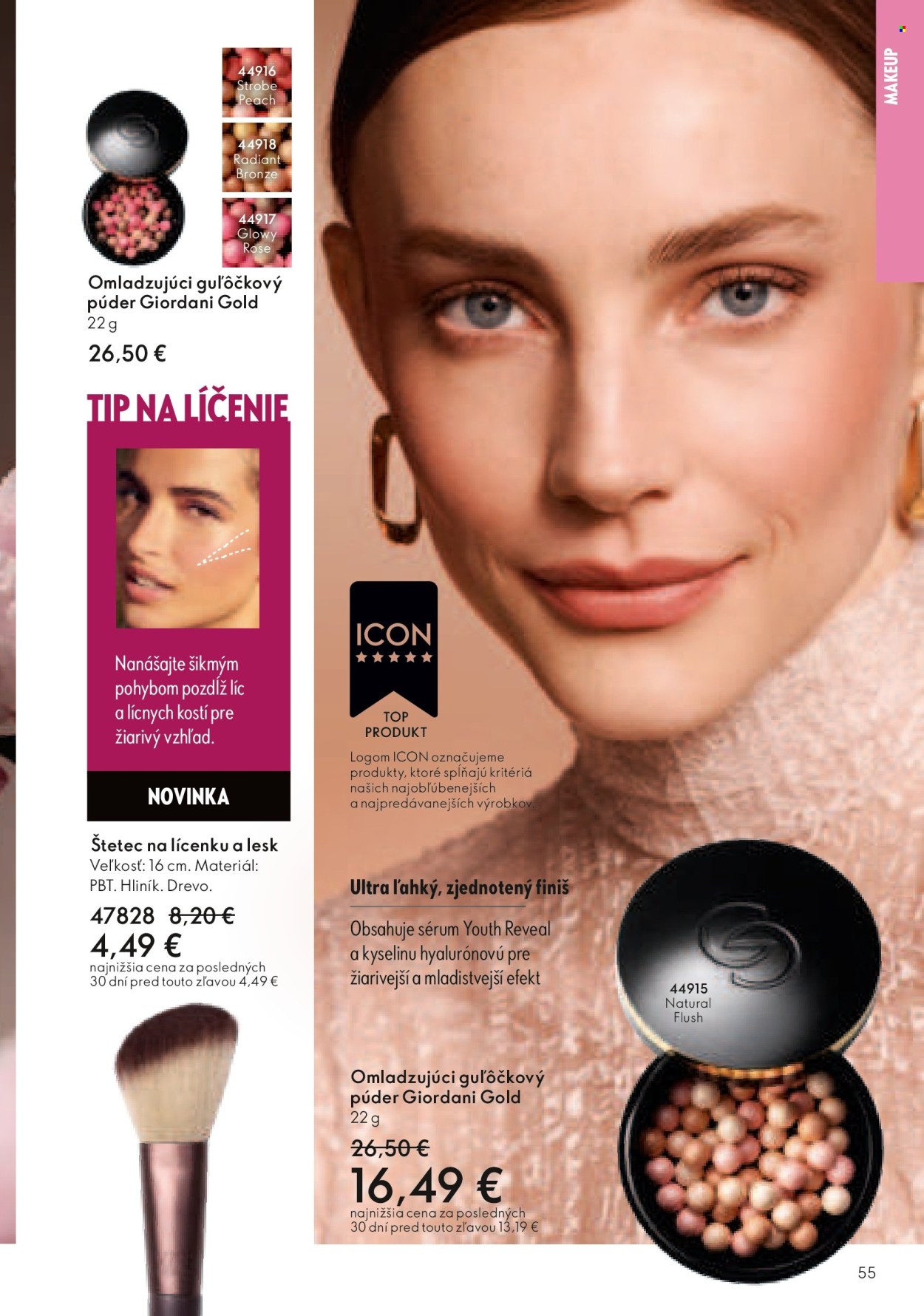 Leták Oriflame - 17.8.2025 - 6.9.2025. Strana 55