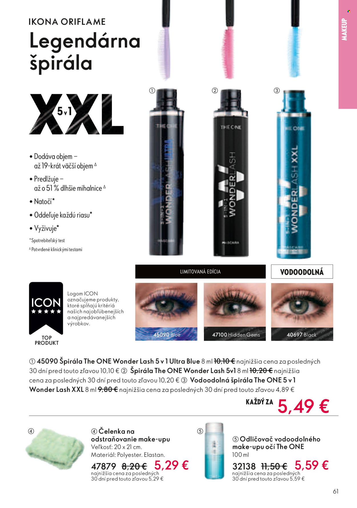 Leták Oriflame - 17.8.2025 - 6.9.2025. Strana 61