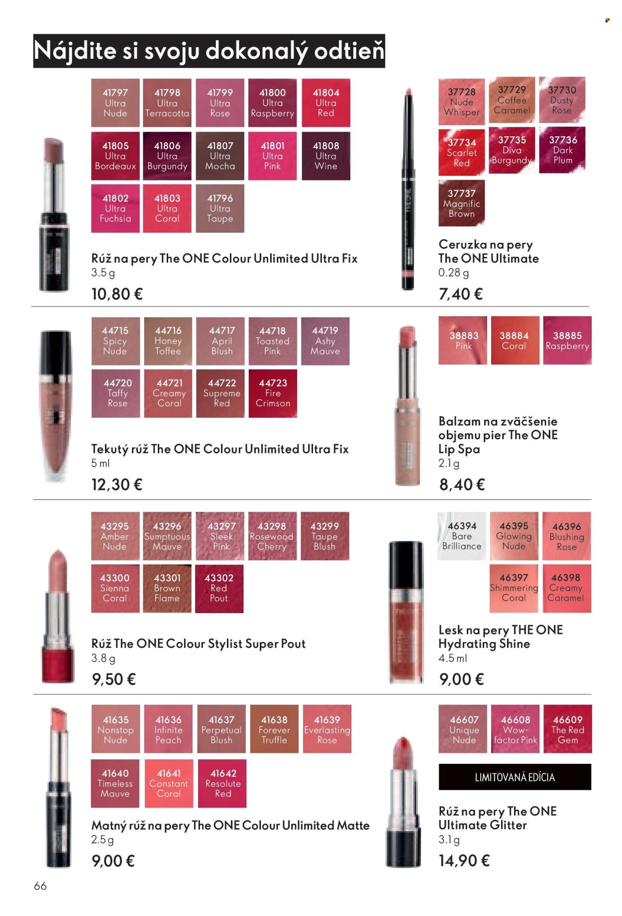 Leták Oriflame - 17.8.2025 - 6.9.2025. Strana 66