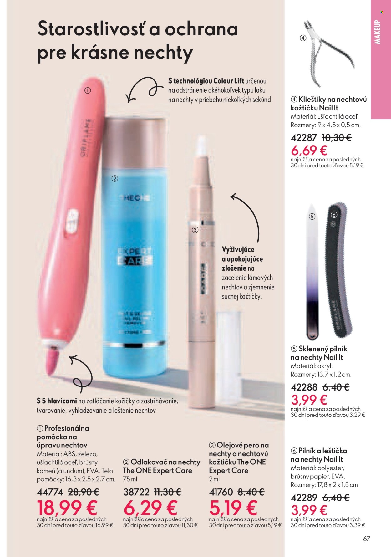 Leták Oriflame - 17.8.2025 - 6.9.2025. Strana 67