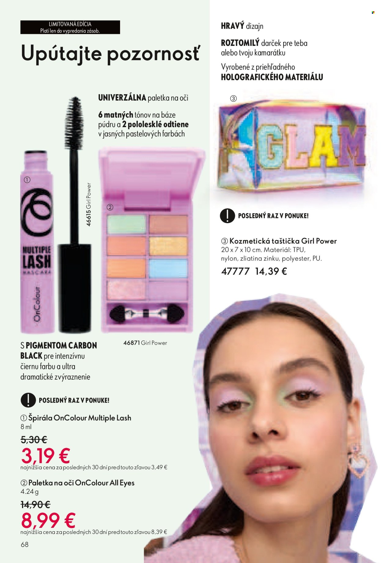 Leták Oriflame - 17.8.2025 - 6.9.2025. Strana 68