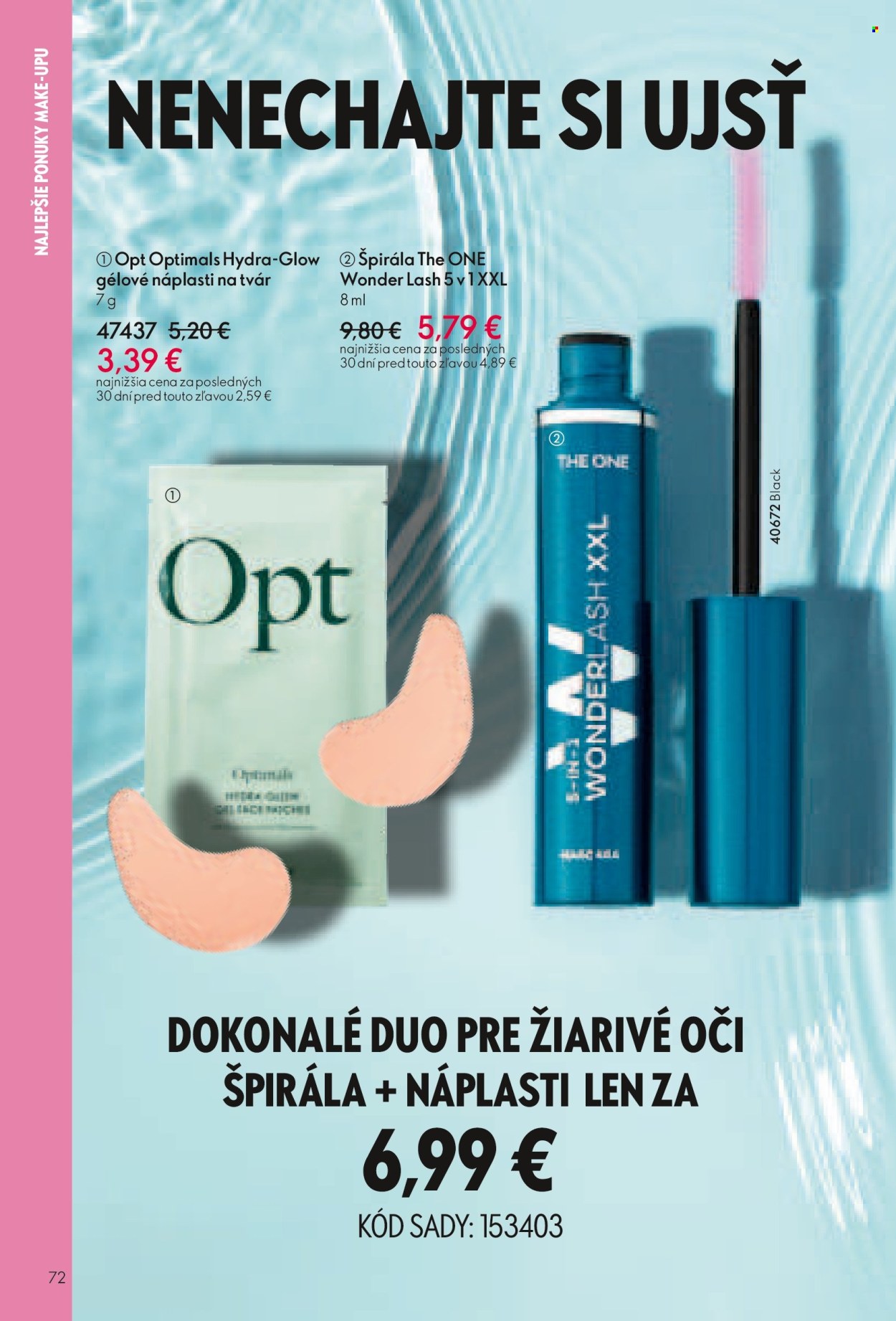 Leták Oriflame - 17.8.2025 - 6.9.2025. Strana 72