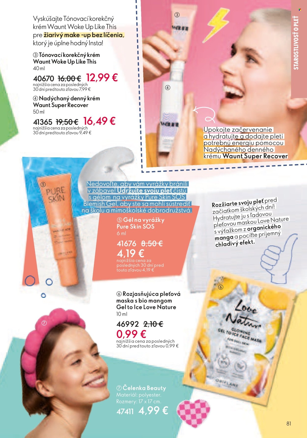 Leták Oriflame - 17.8.2025 - 6.9.2025. Strana 81
