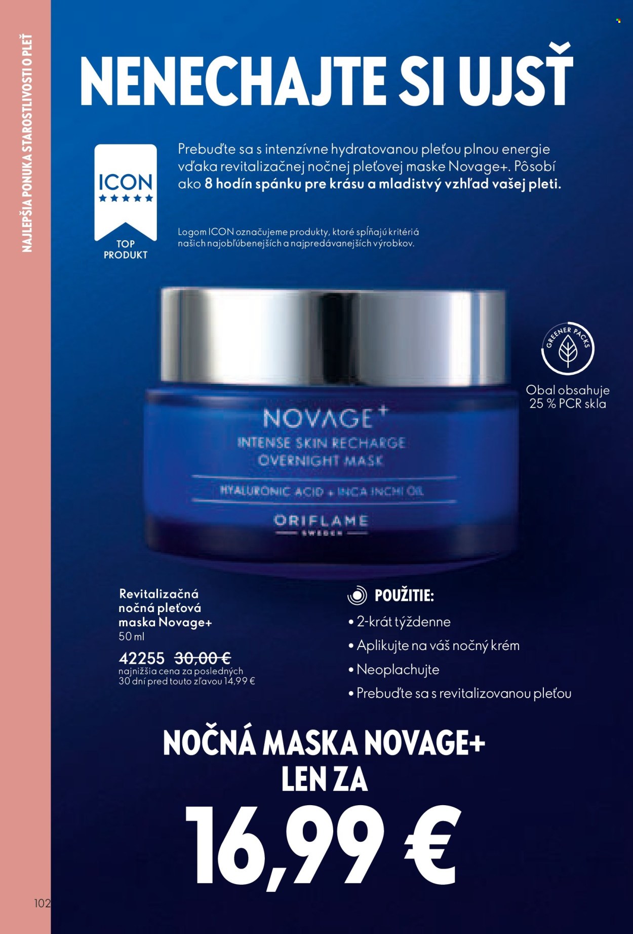 Leták Oriflame - 17.8.2025 - 6.9.2025. Strana 102