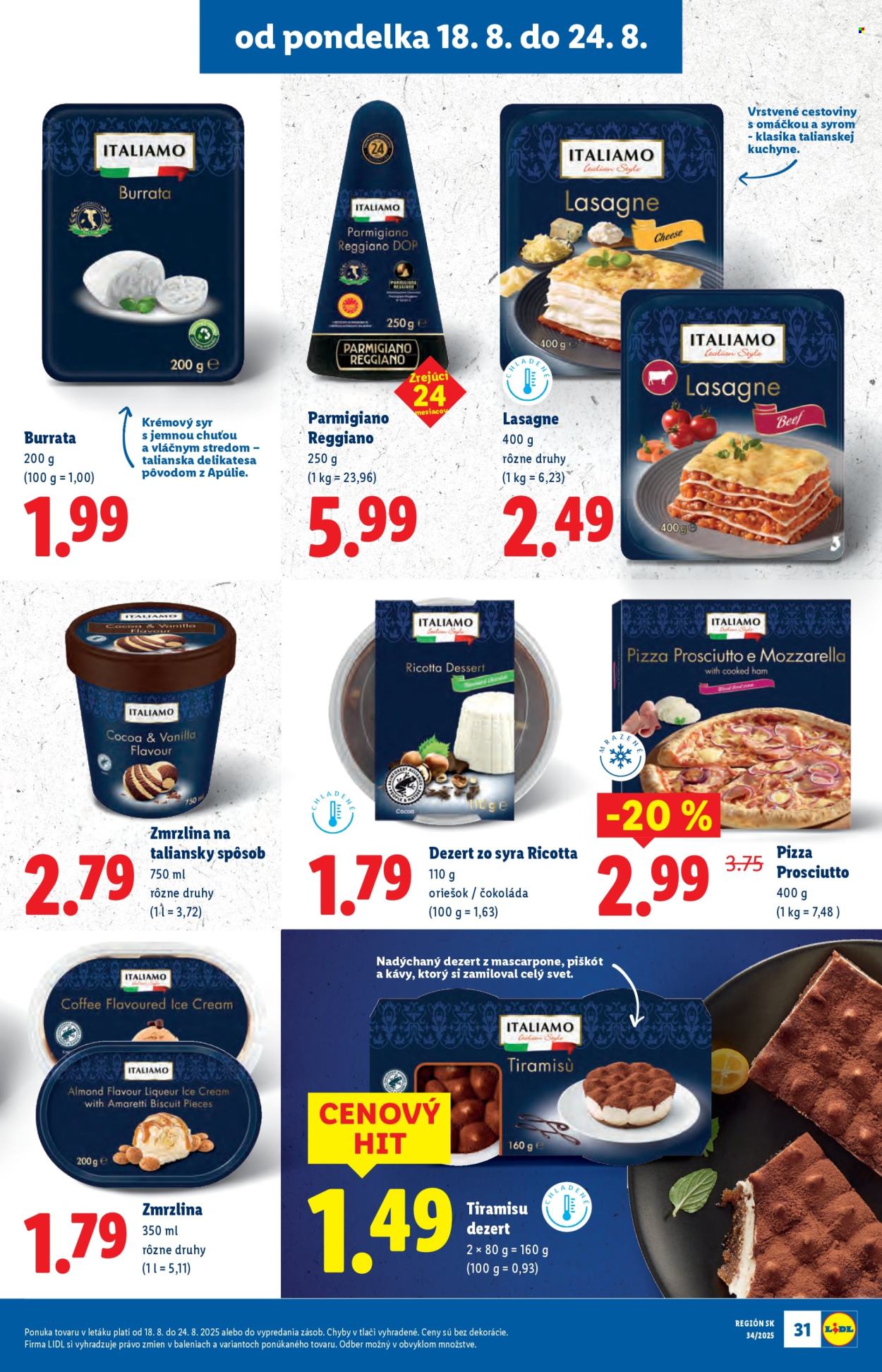 Leták Lidl - 18.8.2025 - 24.8.2025. Strana 33