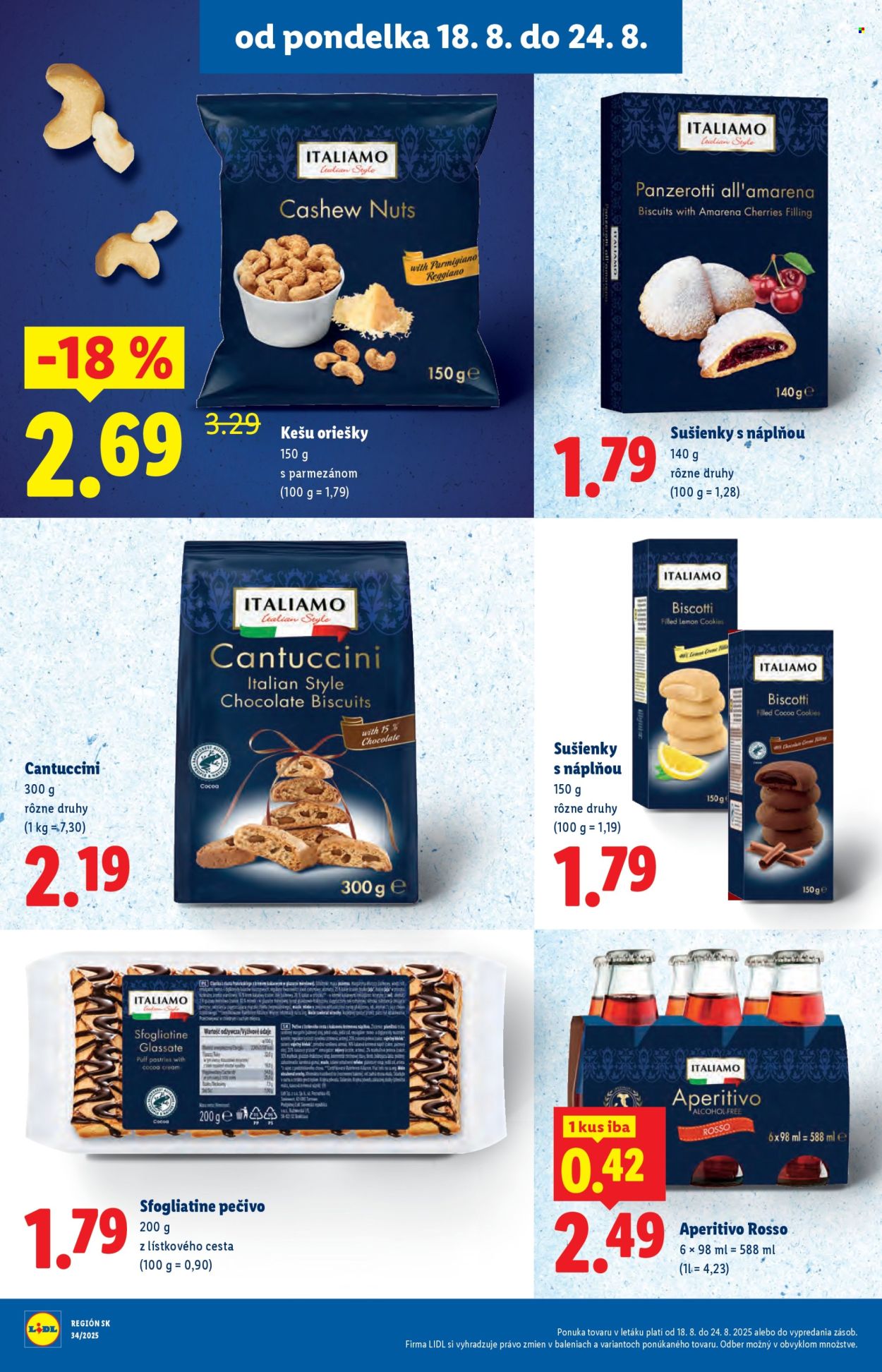 Leták Lidl - 18.8.2025 - 24.8.2025. Strana 36