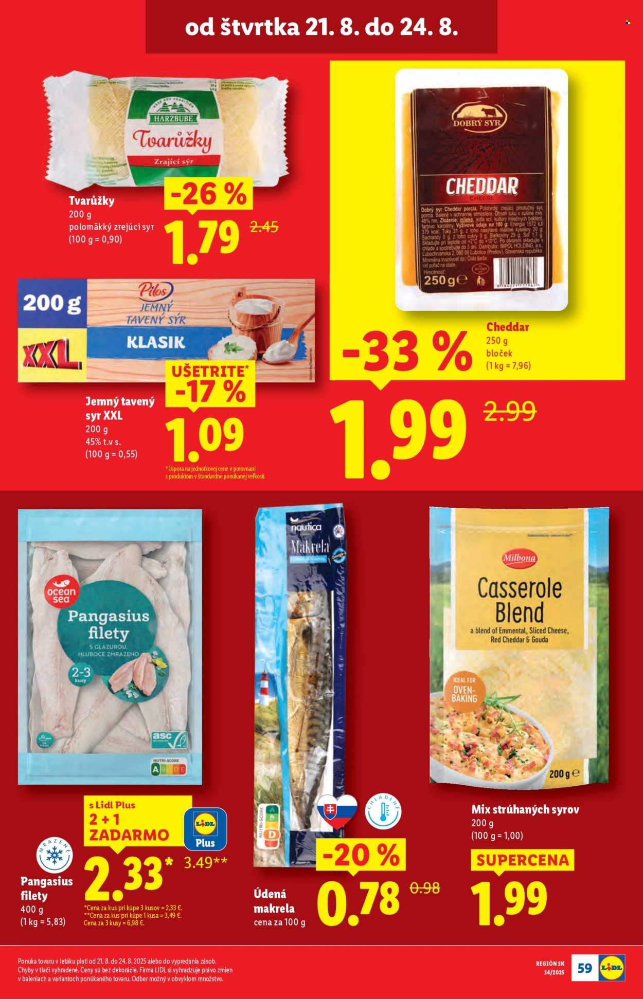 Leták Lidl - 18.8.2025 - 24.8.2025. Strana 63