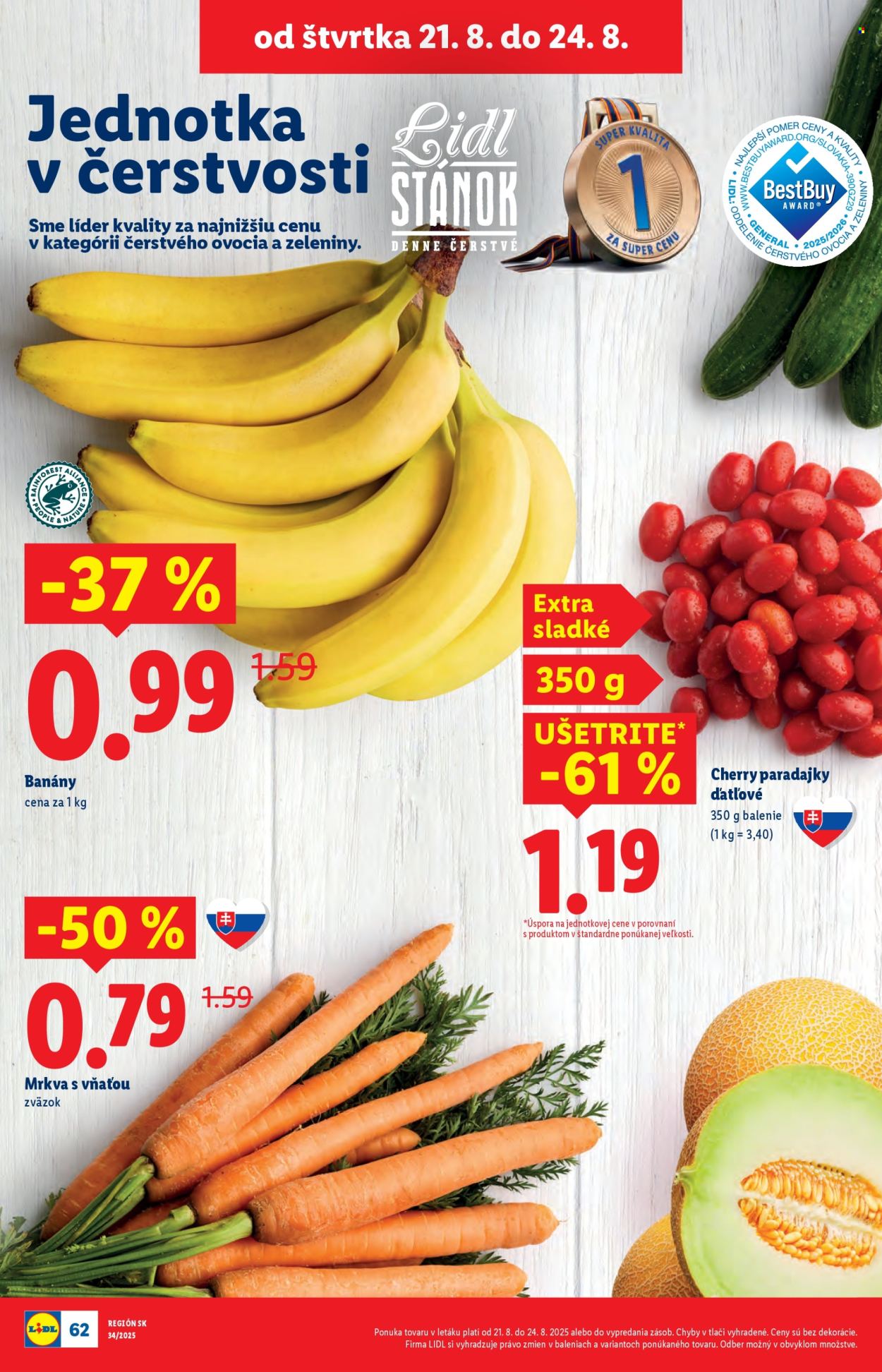 Leták Lidl - 18.8.2025 - 24.8.2025. Strana 66