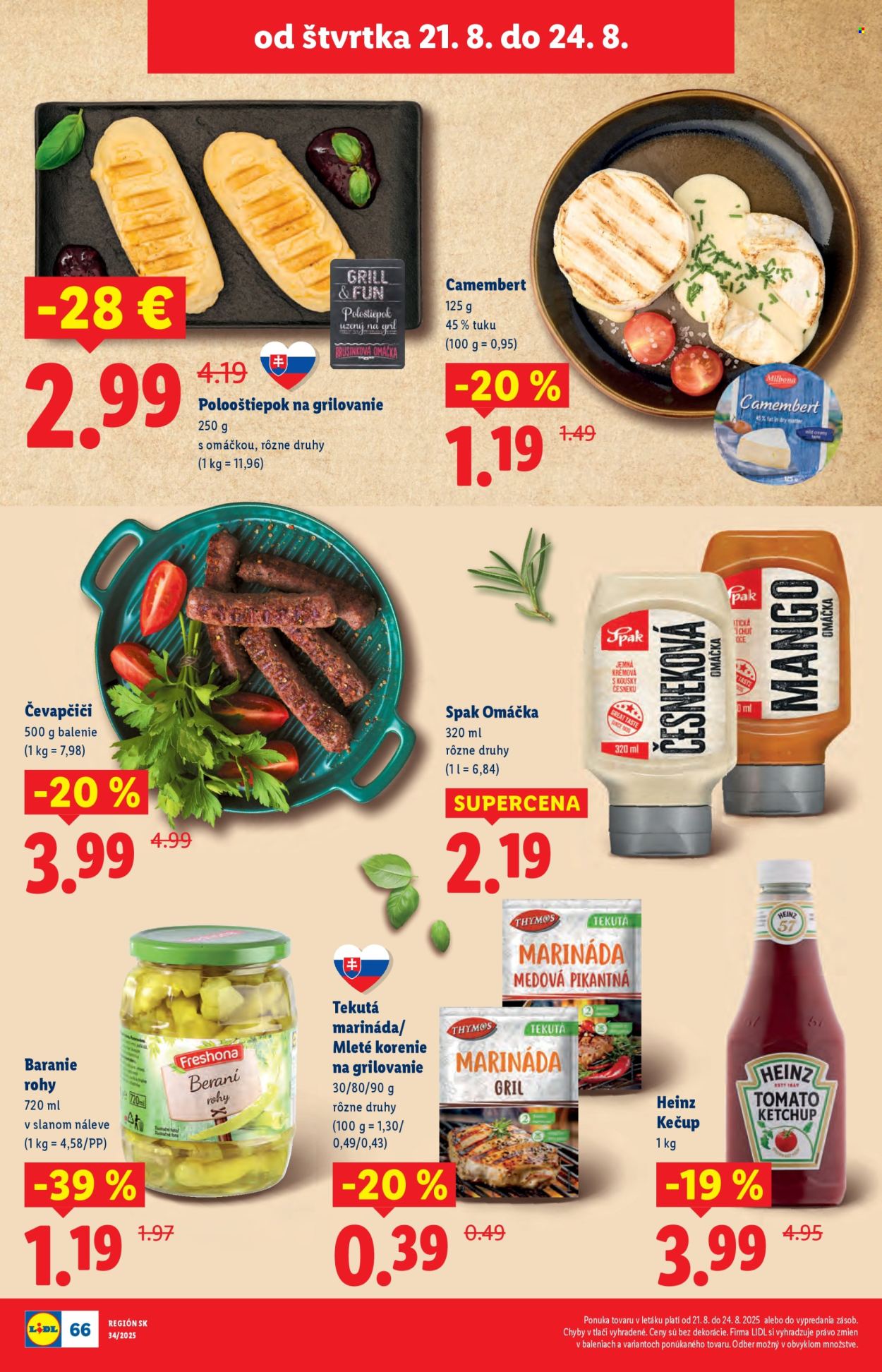 Leták Lidl - 18.8.2025 - 24.8.2025. Strana 72