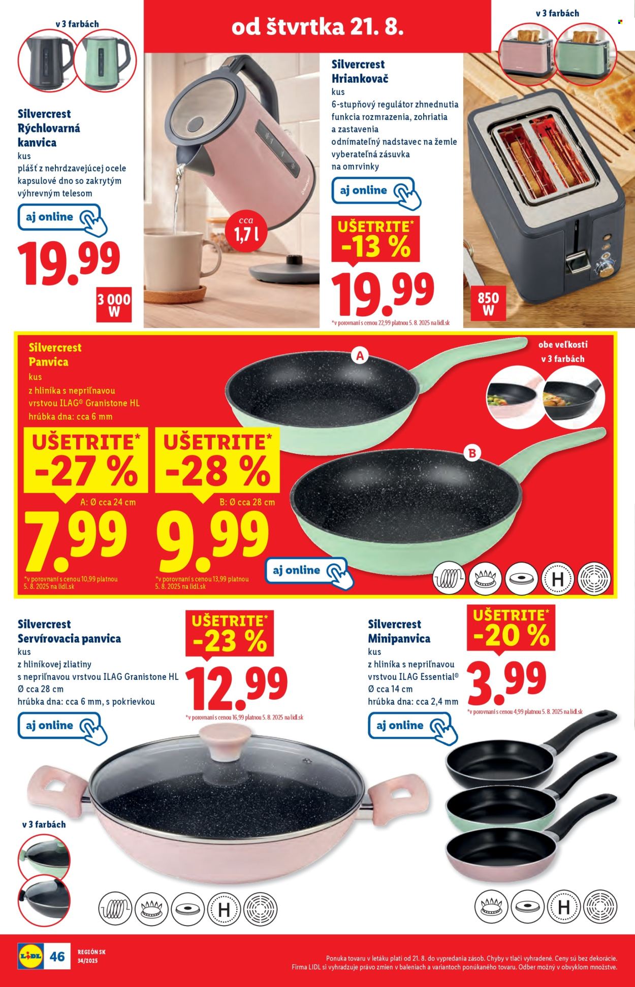Leták Lidl - 18.8.2025 - 24.8.2025. Strana 78