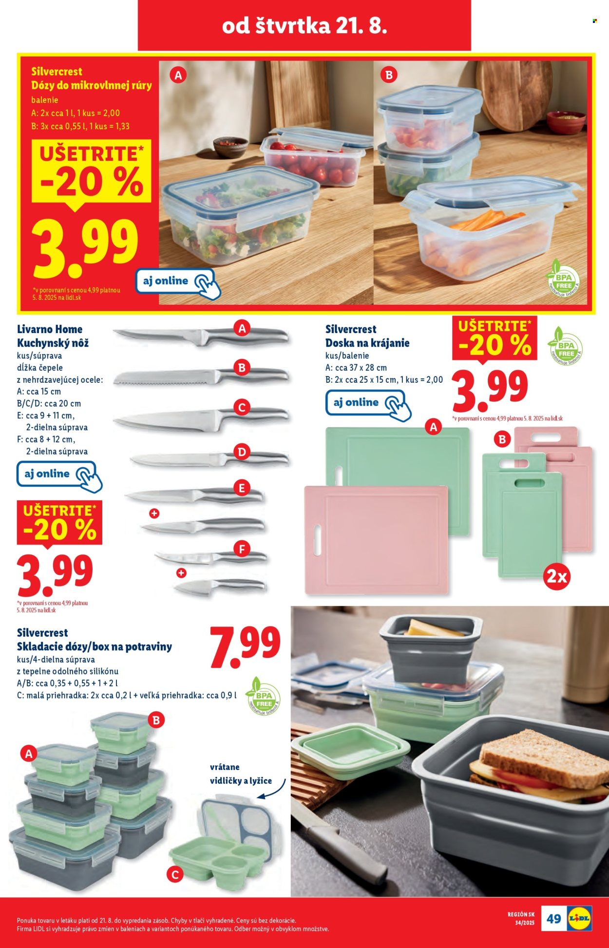 Leták Lidl - 18.8.2025 - 24.8.2025. Strana 81