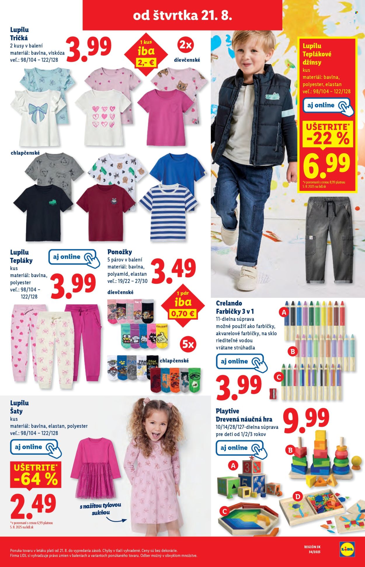 Leták Lidl - 18.8.2025 - 24.8.2025. Strana 87