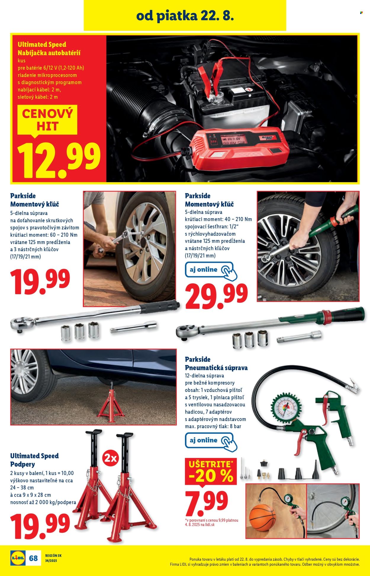 Leták Lidl - 18.8.2025 - 24.8.2025. Strana 92