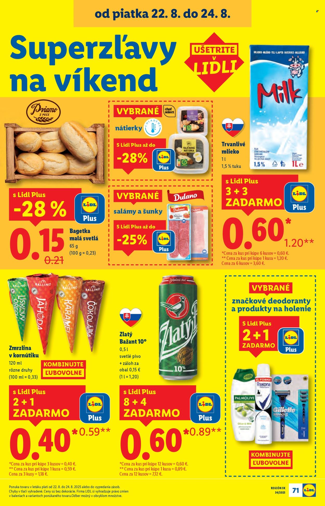 Leták Lidl - 18.8.2025 - 24.8.2025. Strana 95