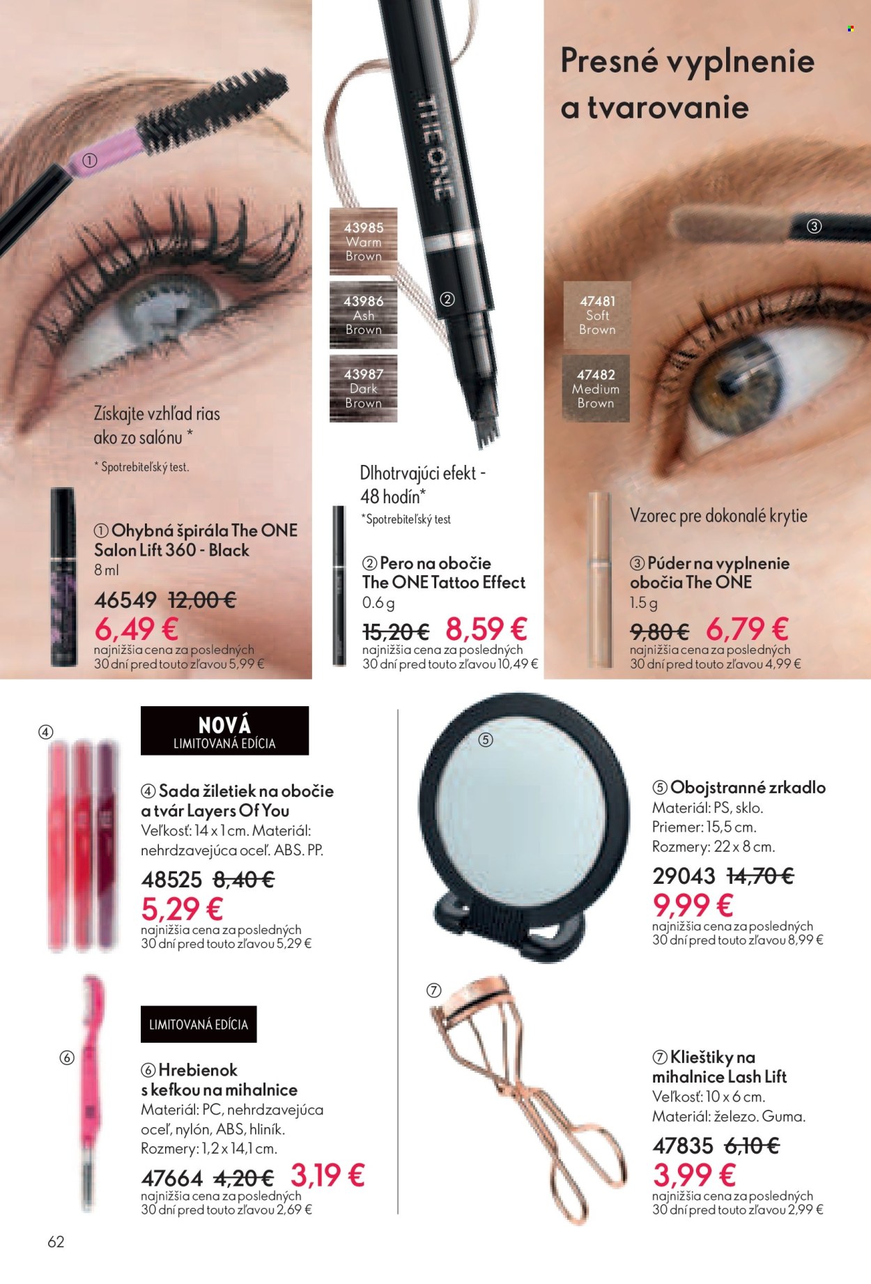 Leták Oriflame - 7.9.2025 - 30.9.2025. Strana 62