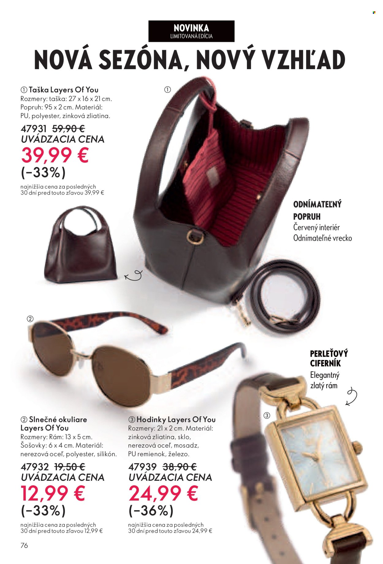 Leták Oriflame - 7.9.2025 - 30.9.2025. Strana 76