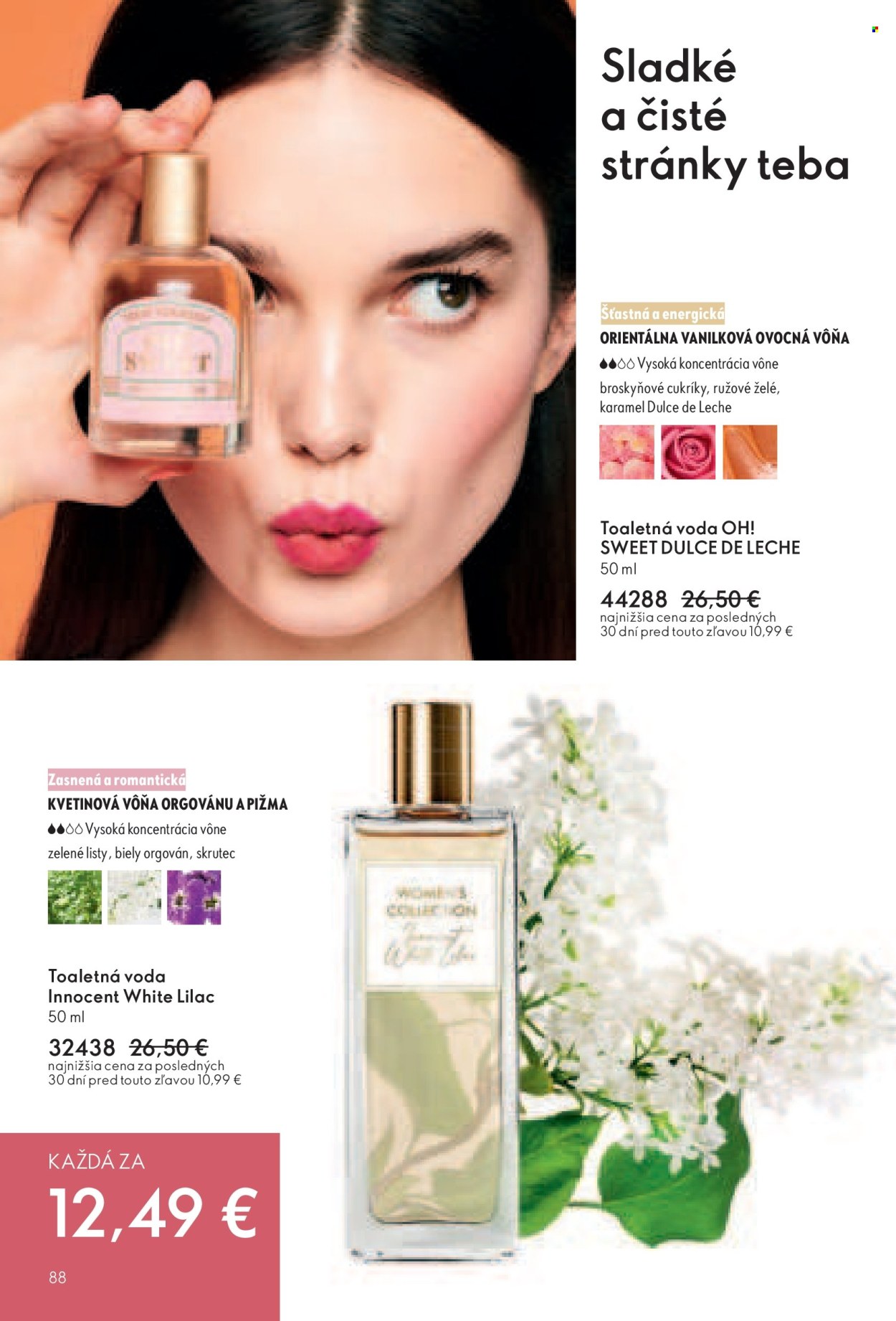 Leták Oriflame - 7.9.2025 - 30.9.2025. Strana 88