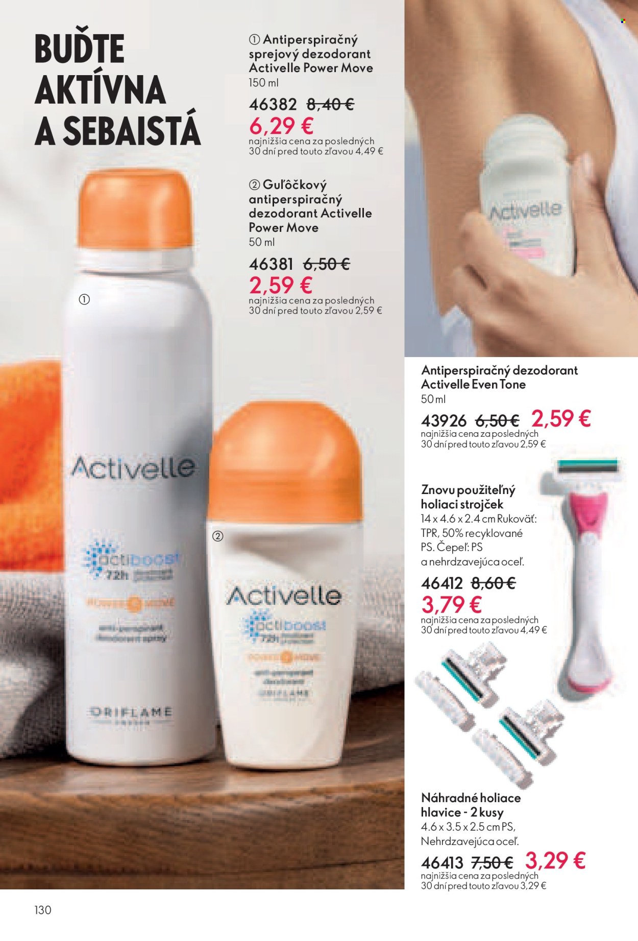 Leták Oriflame - 7.9.2025 - 30.9.2025. Strana 130