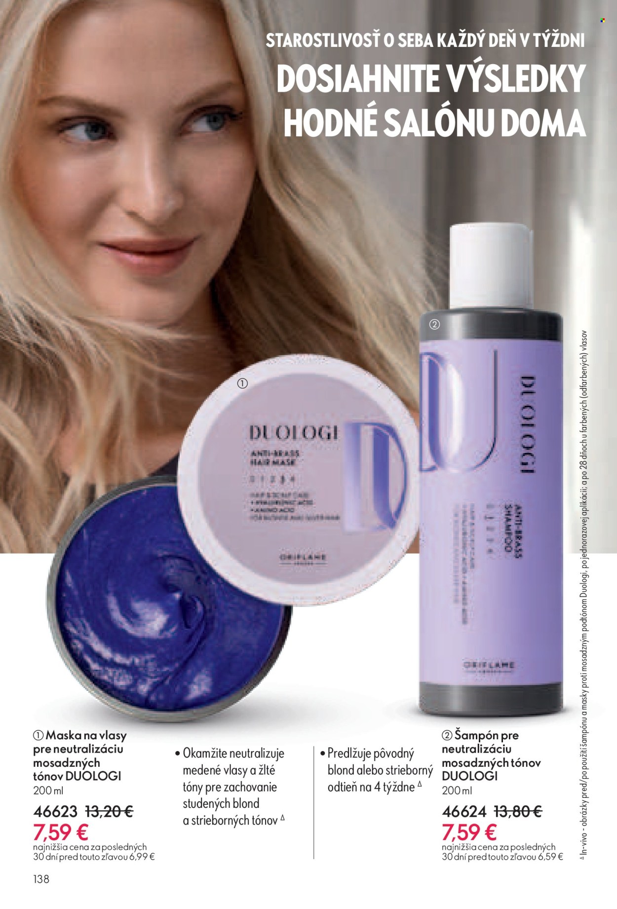 Leták Oriflame - 7.9.2025 - 30.9.2025. Strana 138