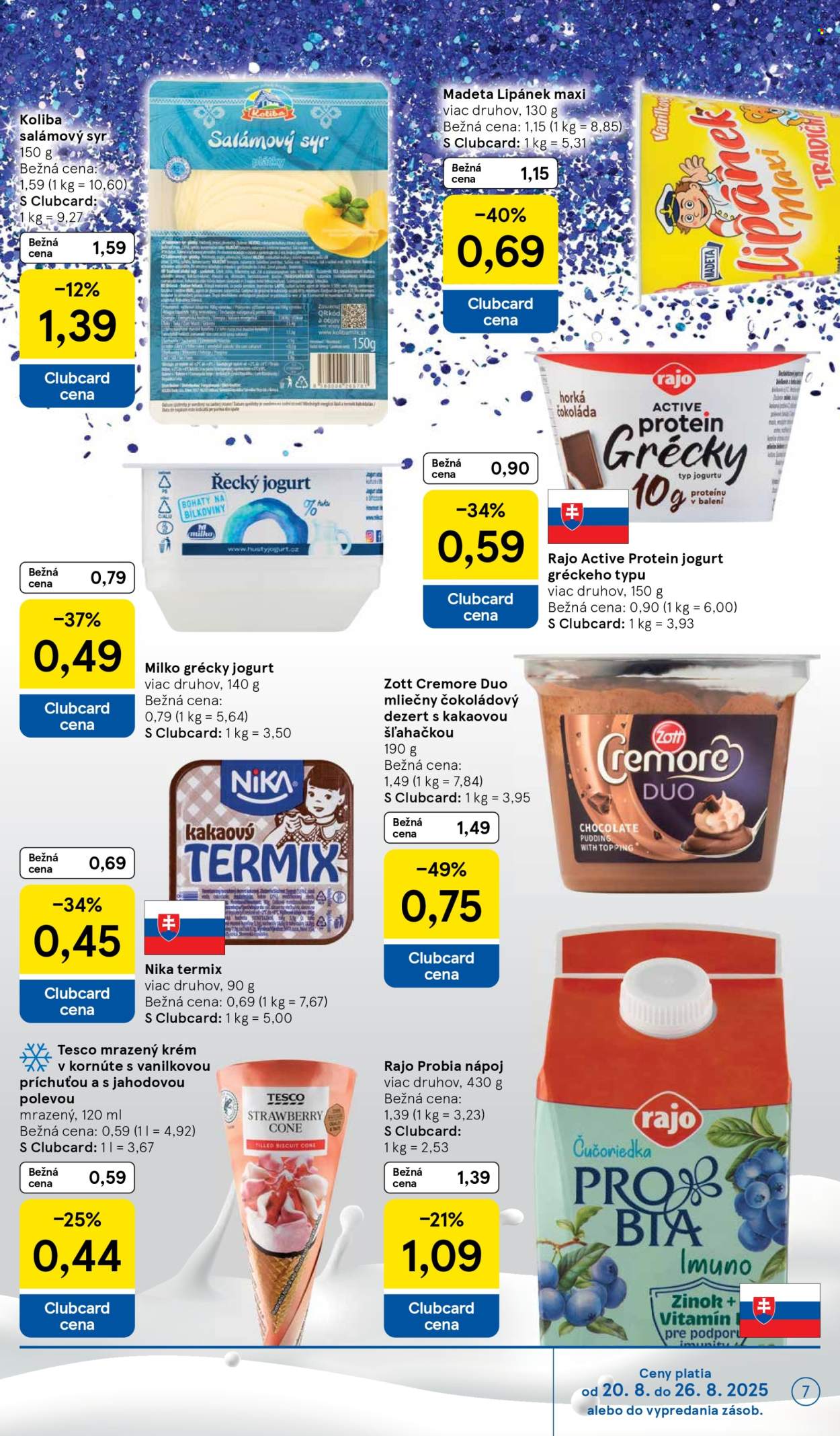 Leták TESCO - 20.8.2025 - 26.8.2025. Strana 7